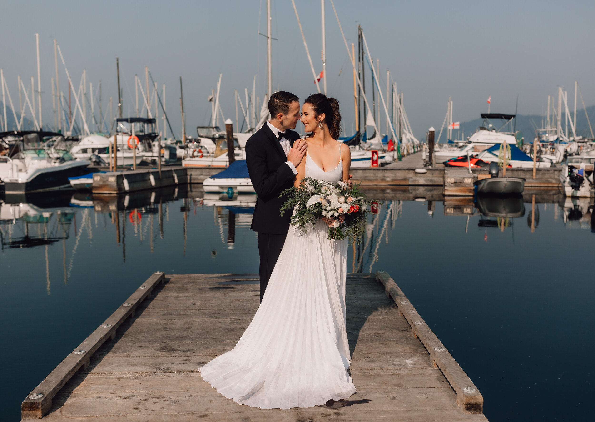  Intimate Backyard Wedding in Gibsons, BC on the Sunshine Coast BC  