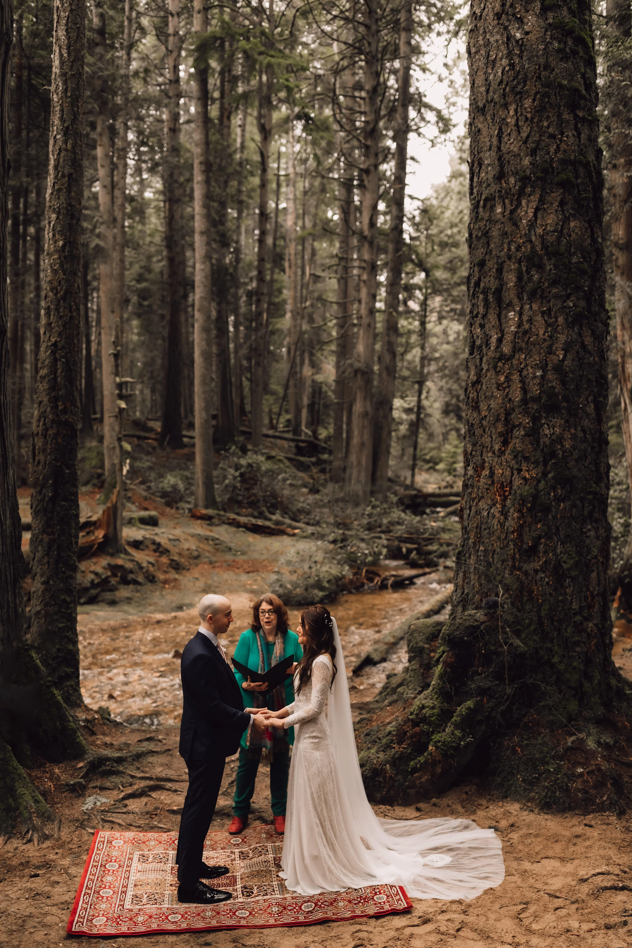  Intimate Forest and Beach Elopement on the Sunshine Coast, BC 