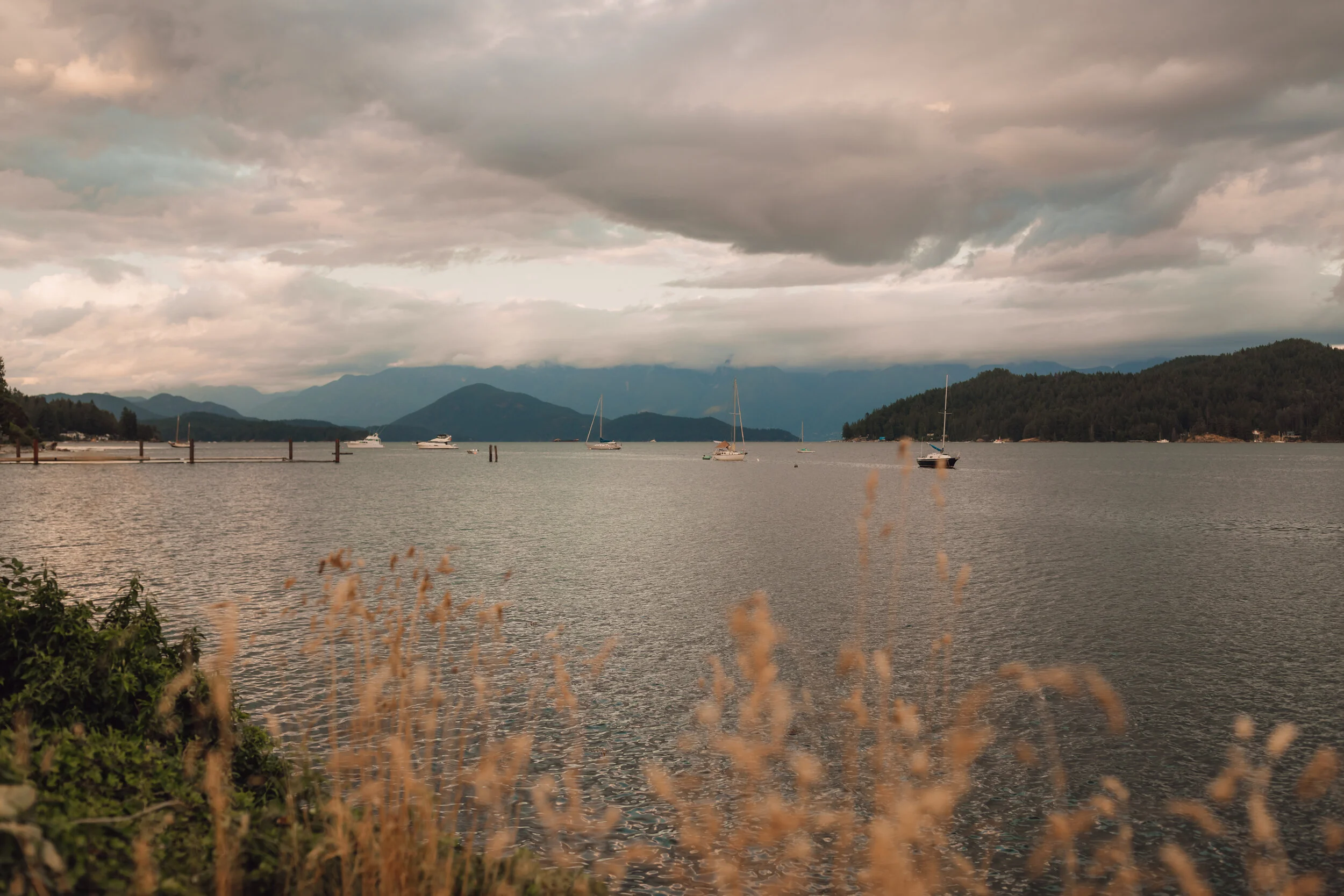  Sunset Beach Engagement Photos on the Sunshine Coast - Gibsons Wedding Photographer and Videographer 