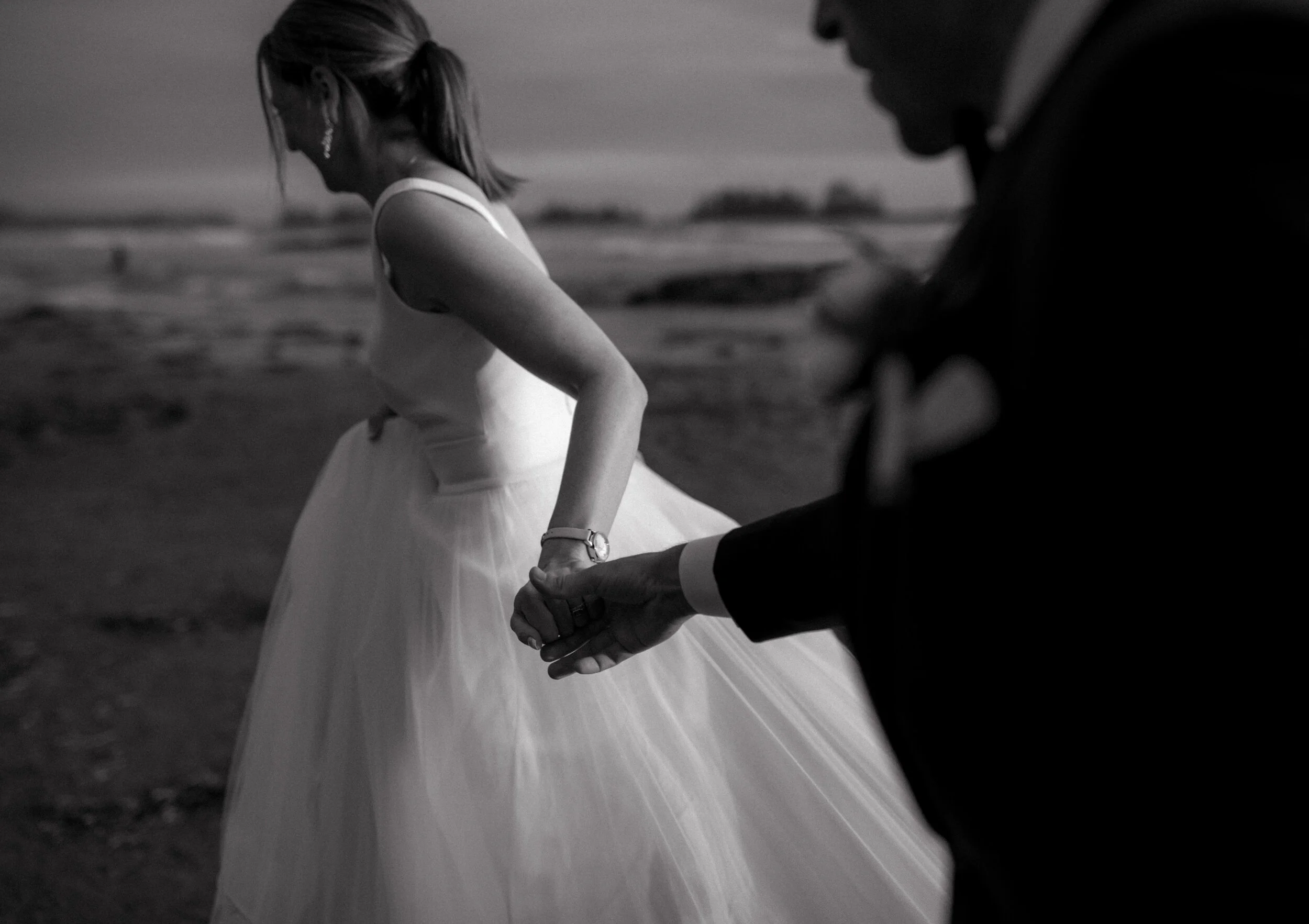  Tofino Elopement Photos at The Wickaninnish Inn. Their Ceremony on Shell Beach and photos in the Rainforest and at Chesterman Beach at Sunset 