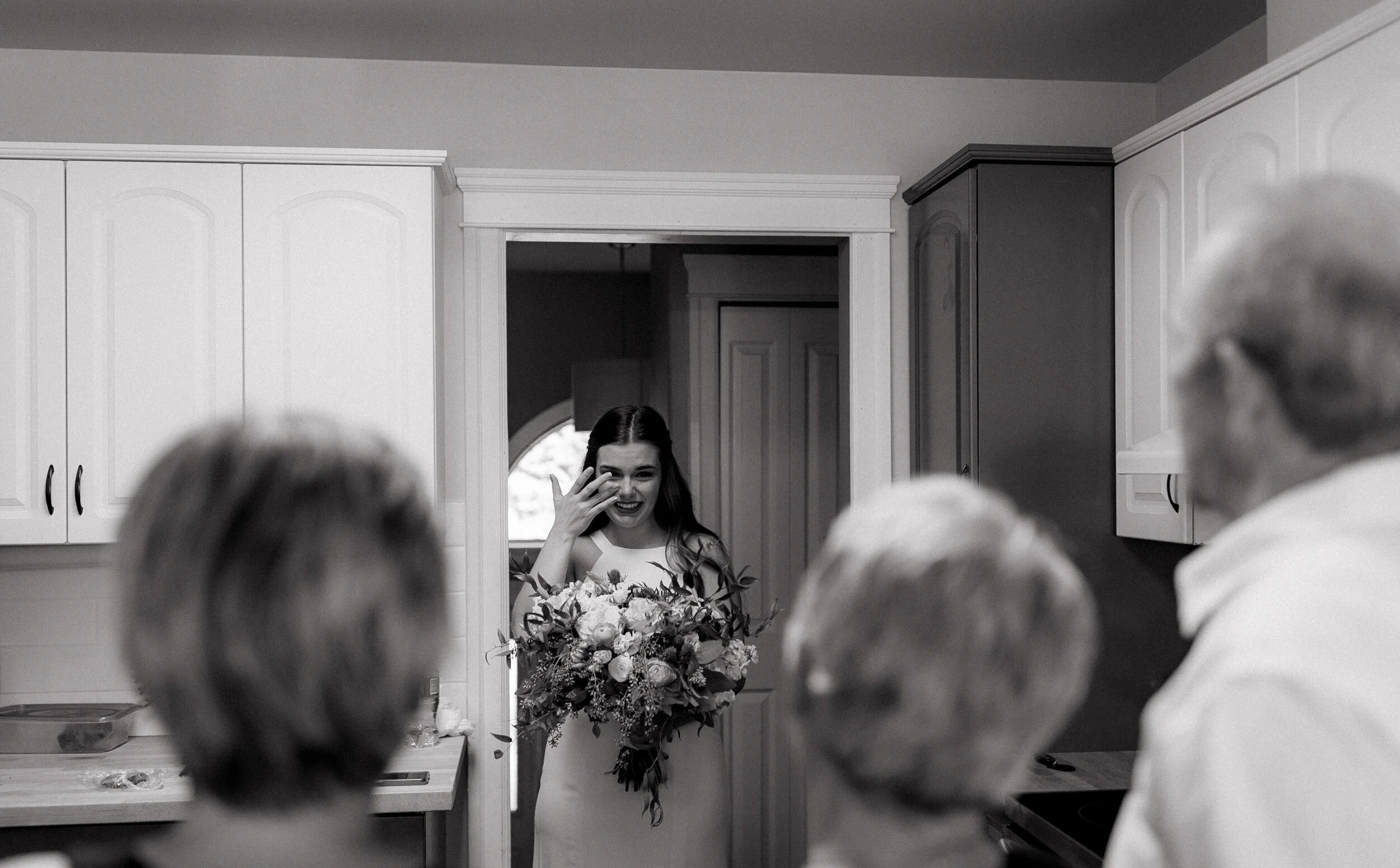  Emma and Cody’s Sunshine Coast Elopement. Ceremony in Cliff Gilker Park in Roberts Creek and Golden Hour Photos at Roberts Creek Pier 