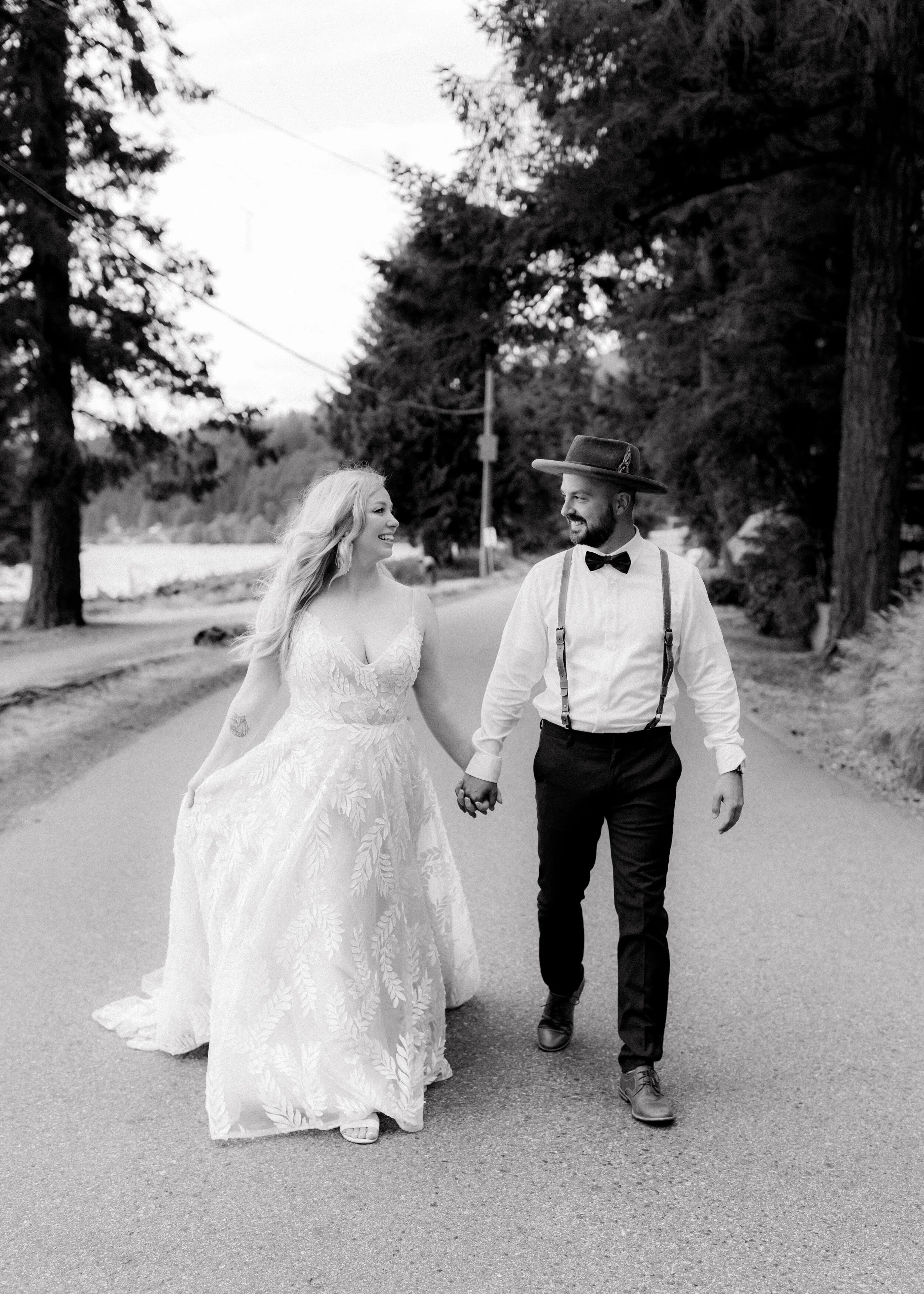  Kelsey & Taylor’s Boho Wedding at Chaster House on Bonniebrook Beach in Gibsons on the Sunshine Coast 