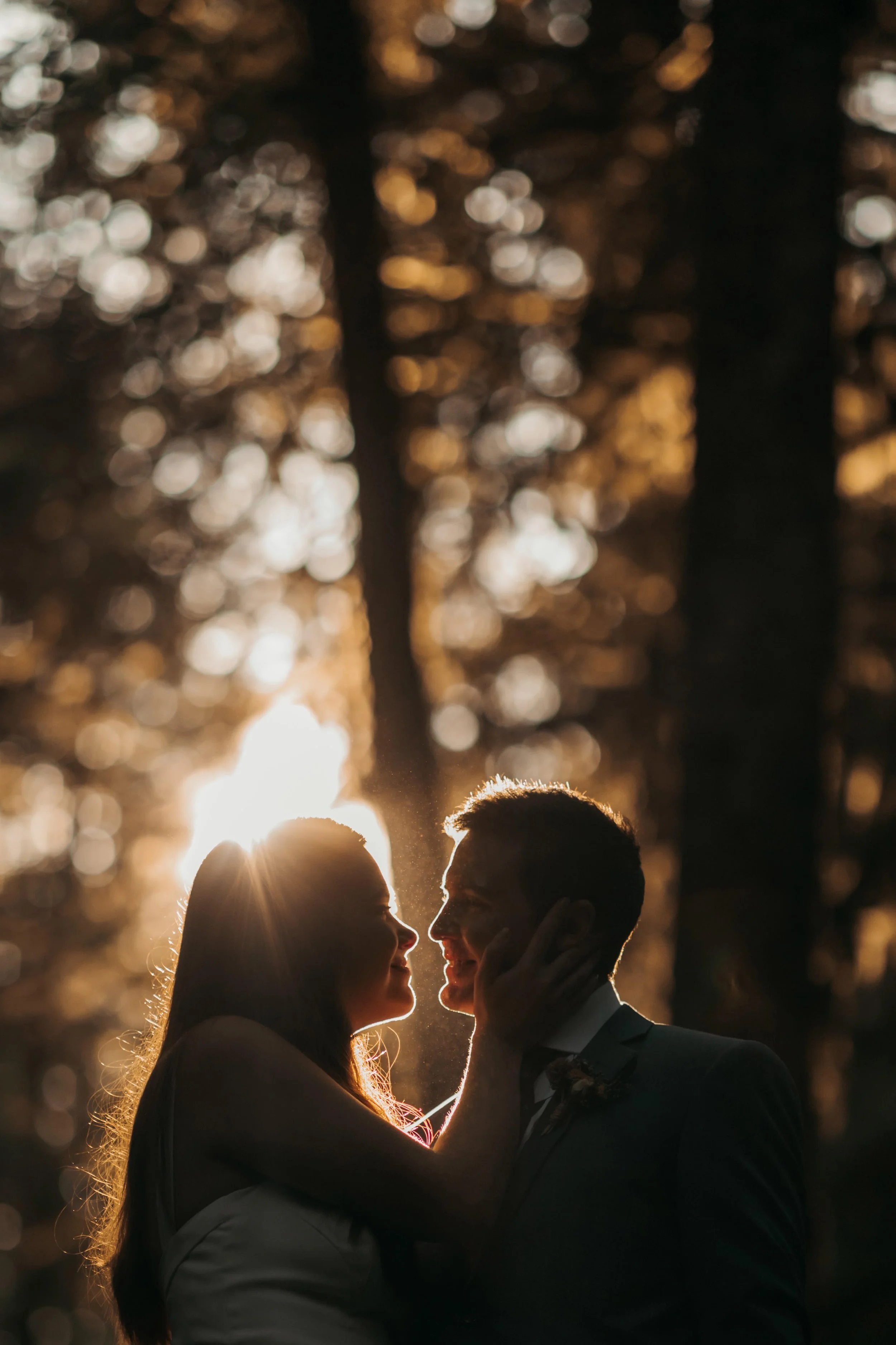  Emma and CodyÕs Sunshine Coast Elopement. Ceremony in Cliff Gilker Park in Roberts Creek and Golden Hour Photos at Roberts Creek Pier 