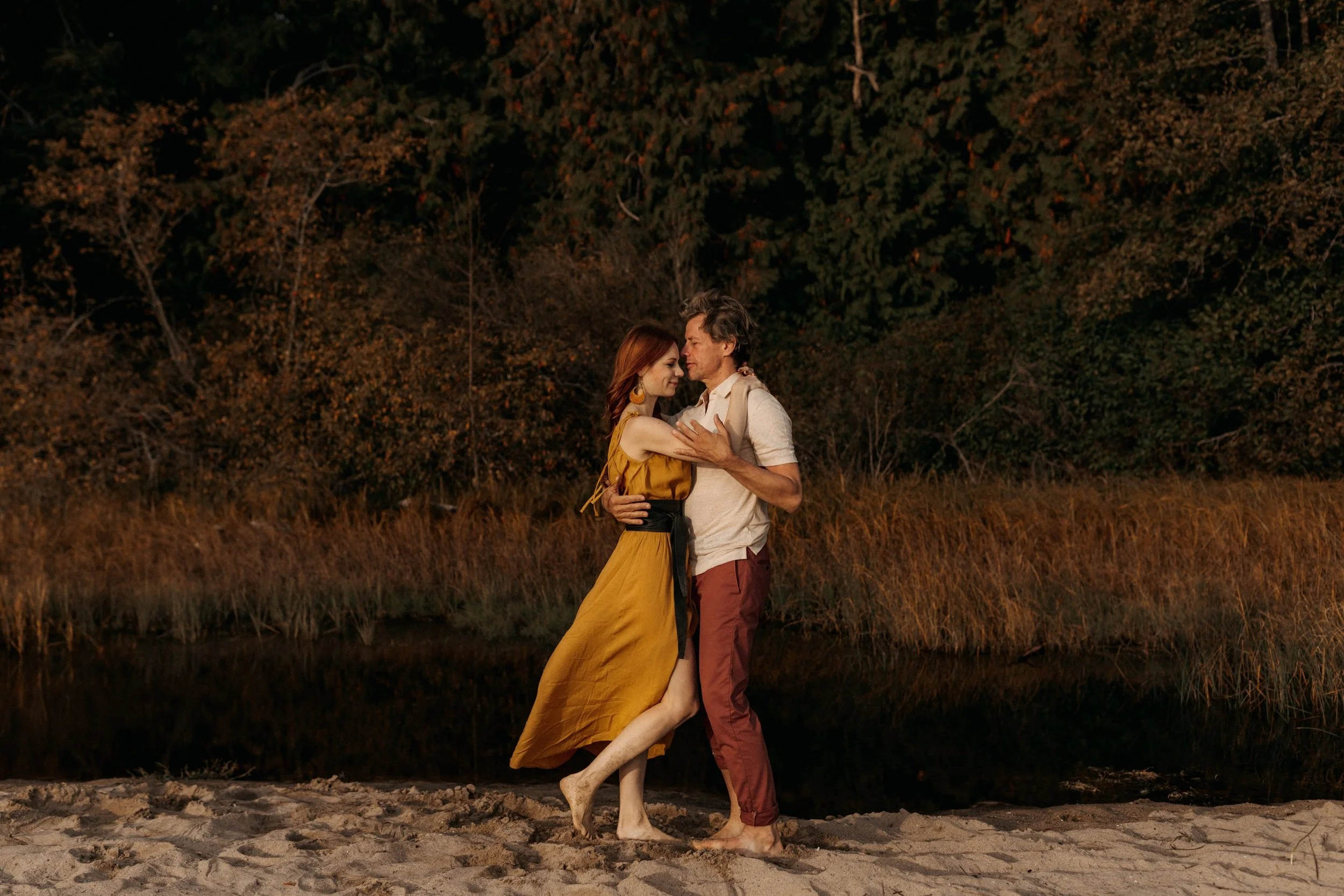  Sechelt Engagement Photos at Porpoise Bay Provincial Park on the Sunshine Coast, BC 