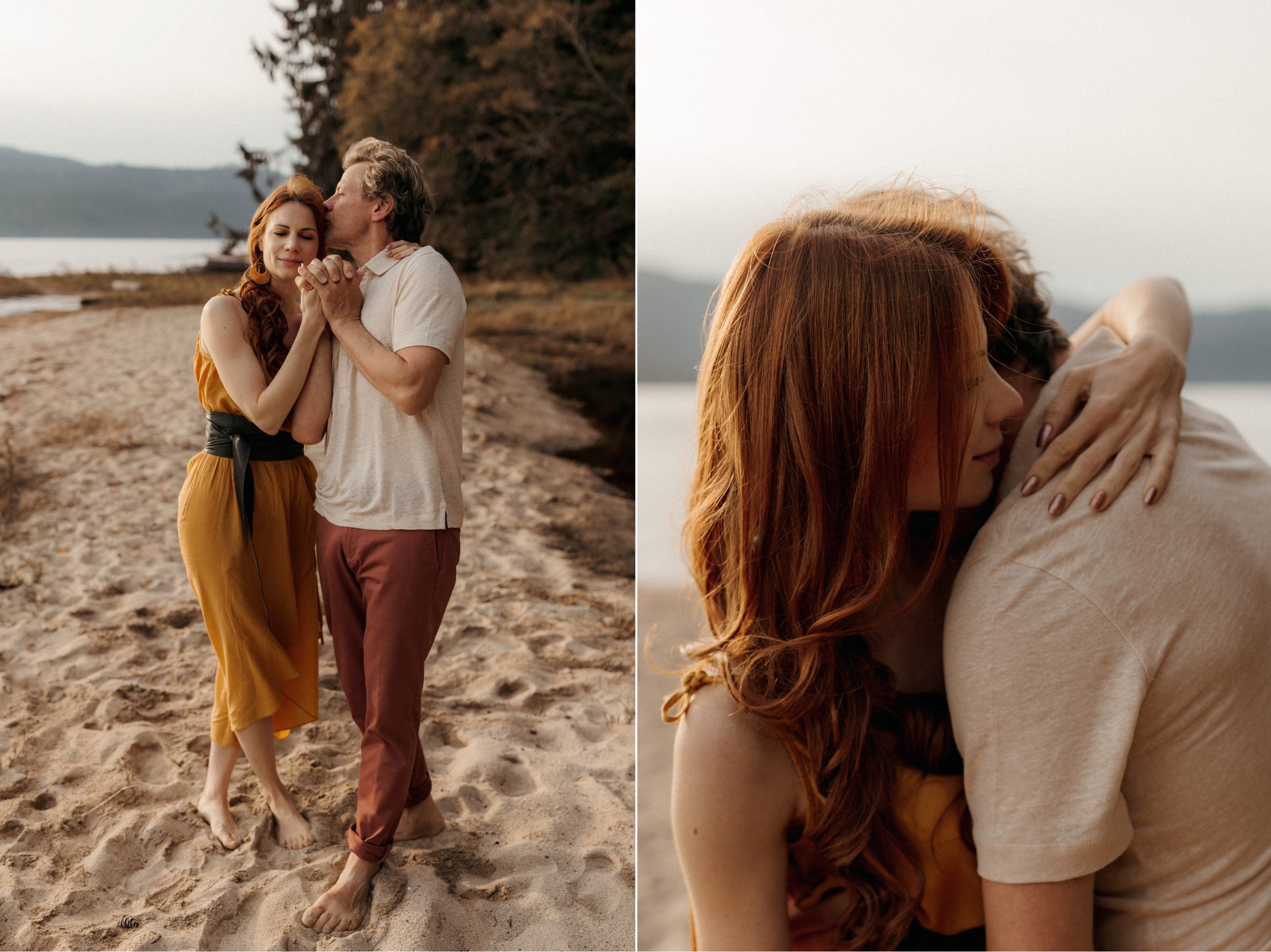  Sechelt Engagement Photos at Porpoise Bay Provincial Park on the Sunshine Coast, BC 