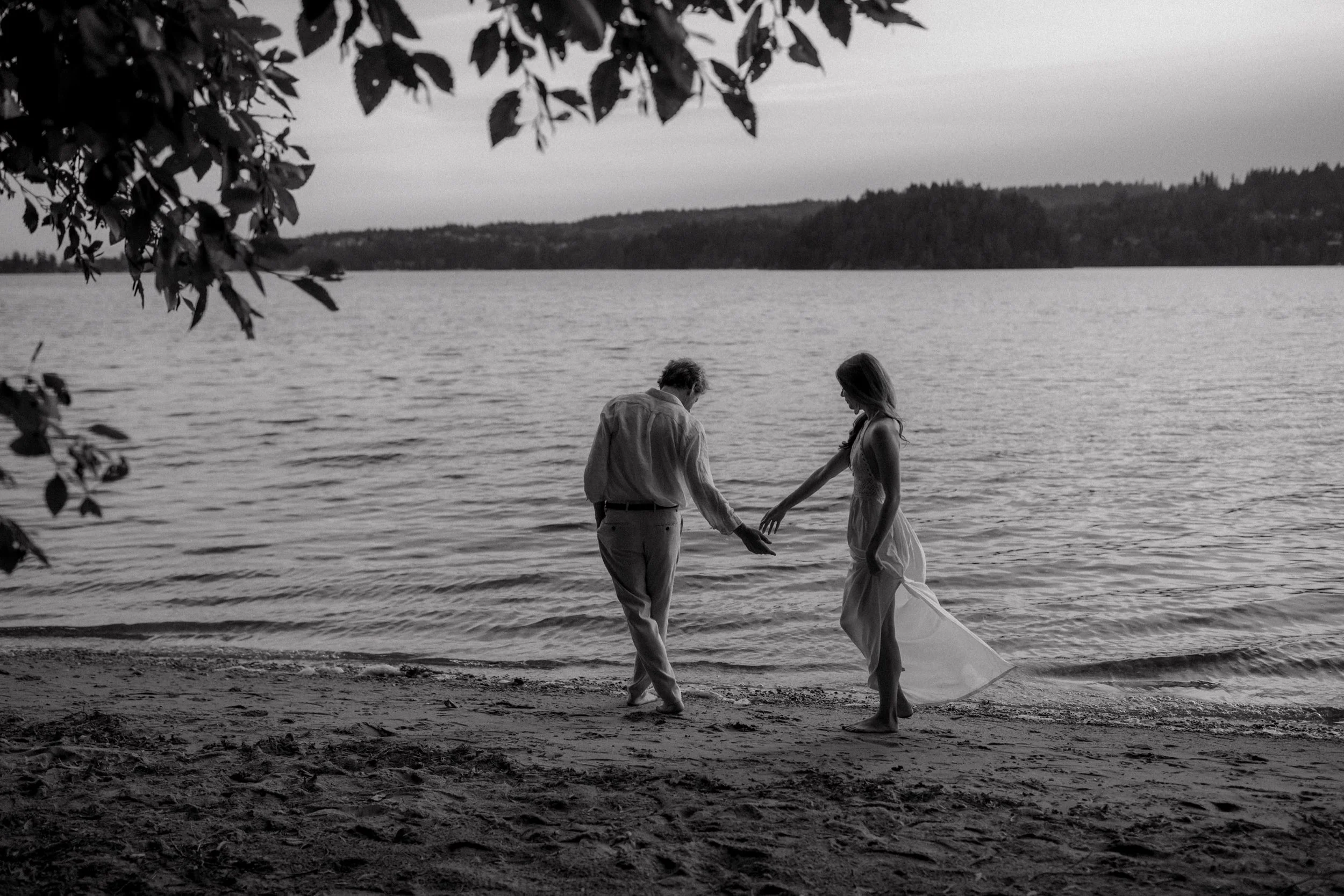  Sechelt Engagement Photos at Porpoise Bay Provincial Park on the Sunshine Coast, BC 