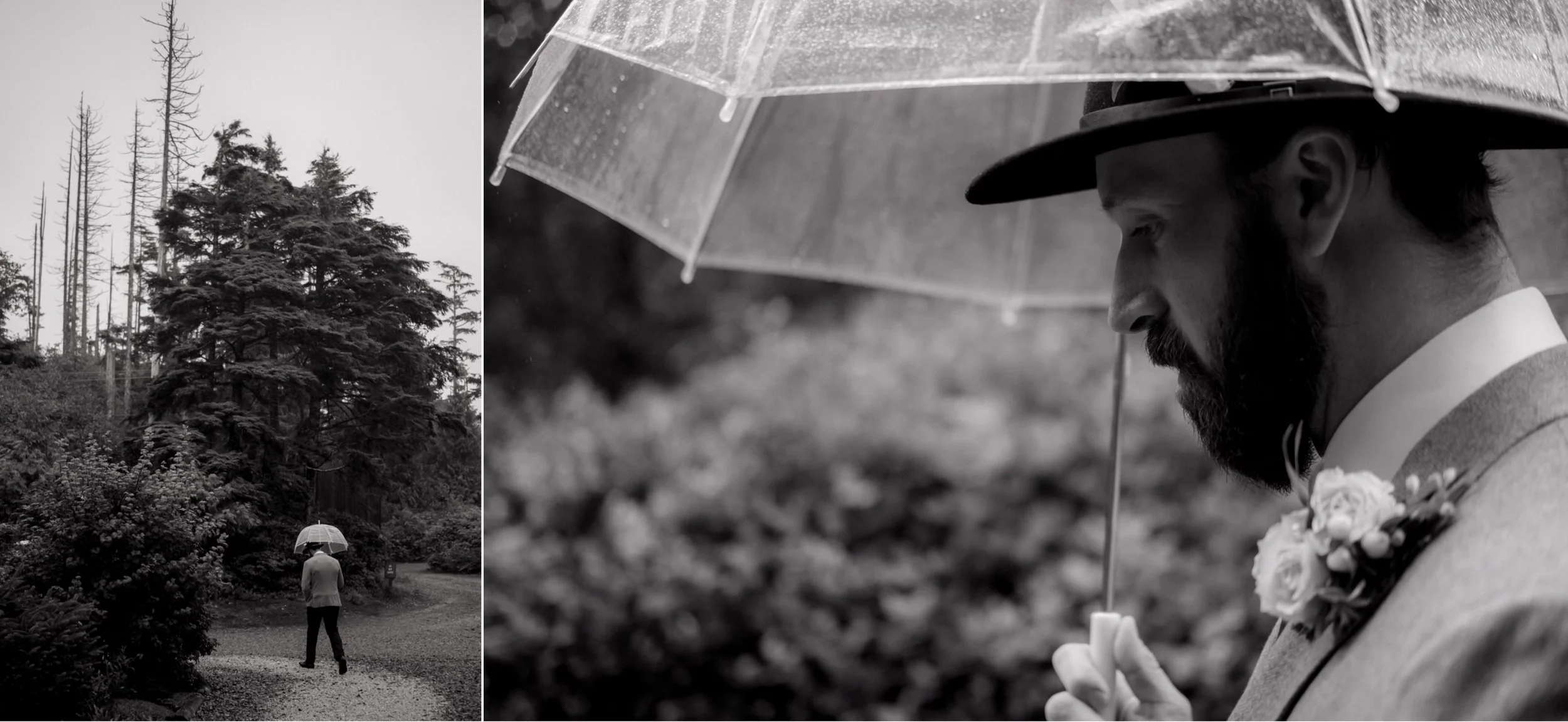  Intimate Rainy Day Tofino Wedding at the Pacific Sands Resort and Shore Pier Ceremony 