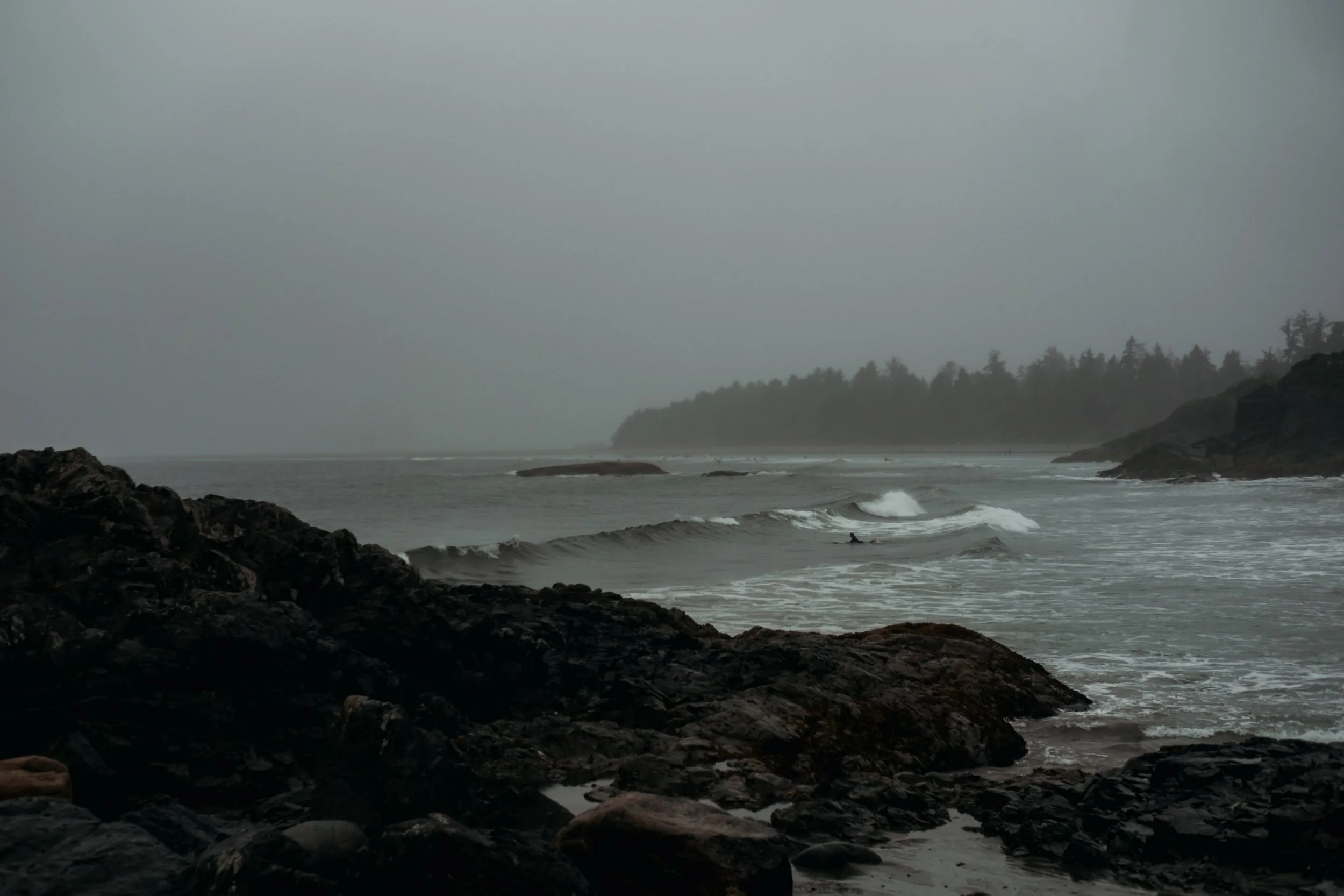  Intimate Rainy Day Tofino Wedding at the Pacific Sands Resort and Shore Pier Ceremony 