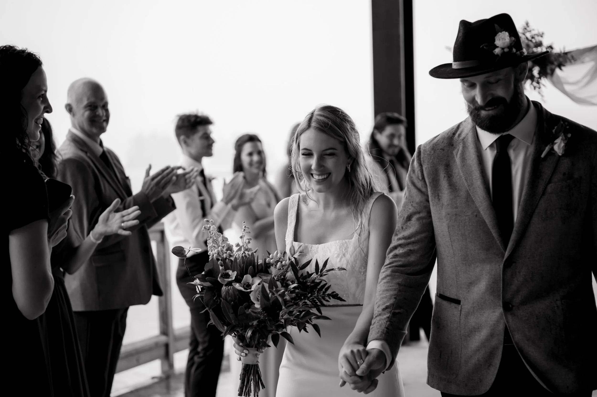  Intimate Rainy Day Tofino Wedding at the Pacific Sands Resort and Shore Pier Ceremony 