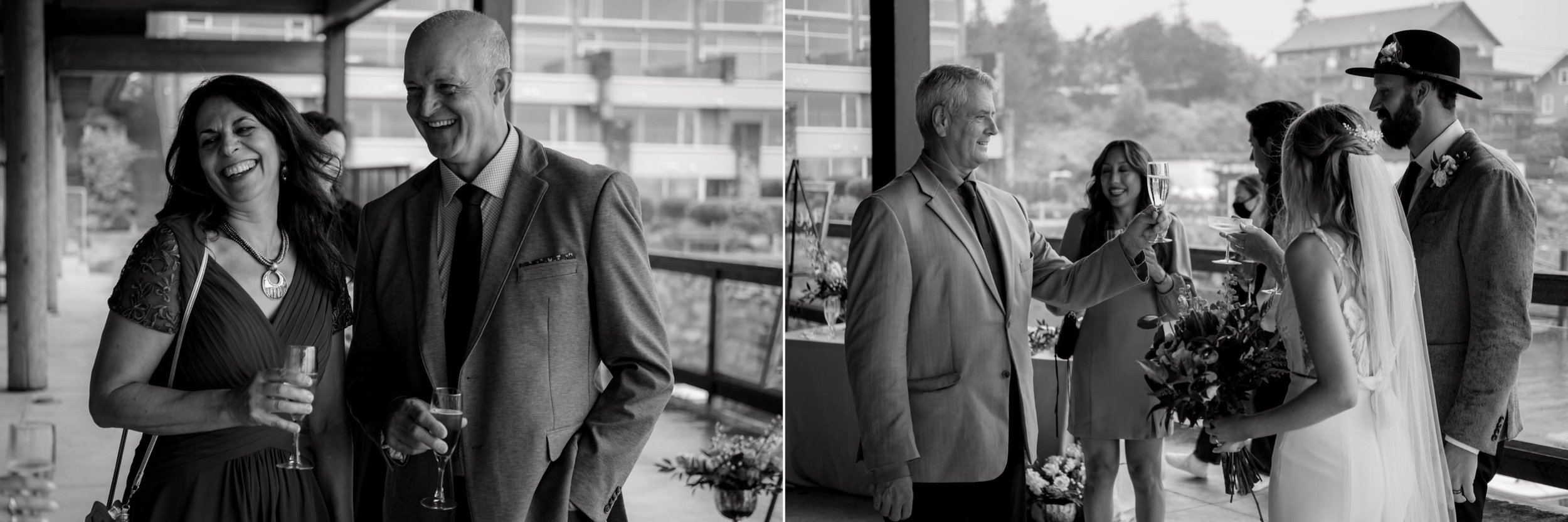  Intimate Rainy Day Tofino Wedding at the Pacific Sands Resort and Shore Pier Ceremony 