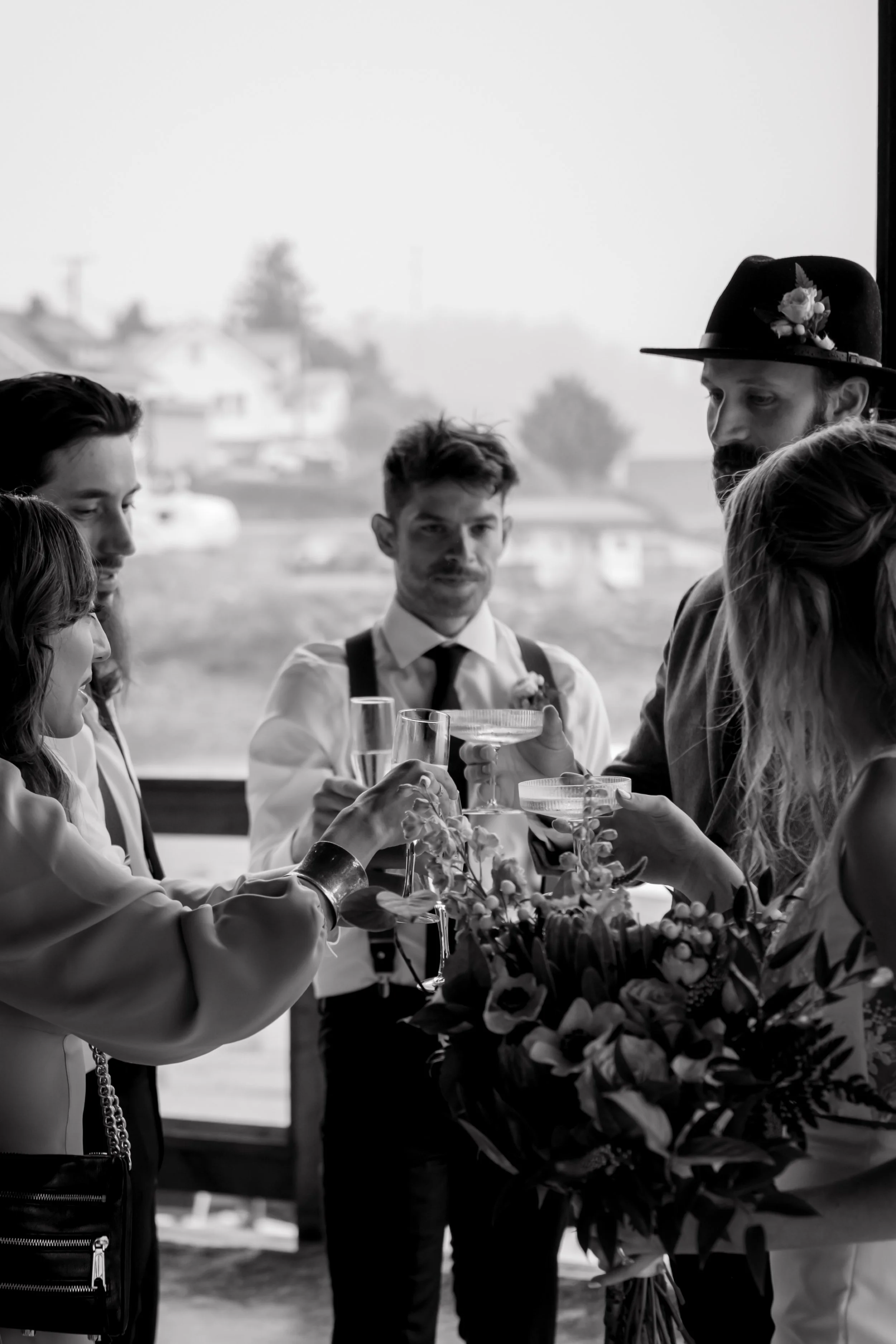  Intimate Rainy Day Tofino Wedding at the Pacific Sands Resort and Shore Pier Ceremony 
