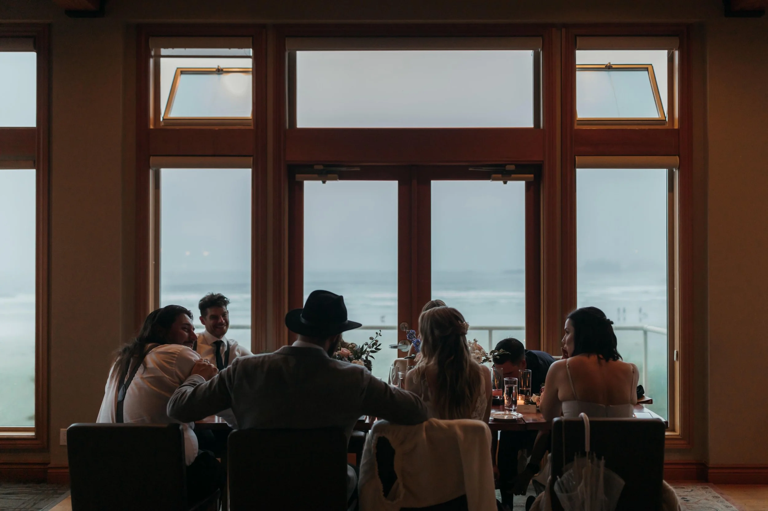  Intimate Rainy Day Tofino Wedding at the Pacific Sands Resort and Shore Pier Ceremony 