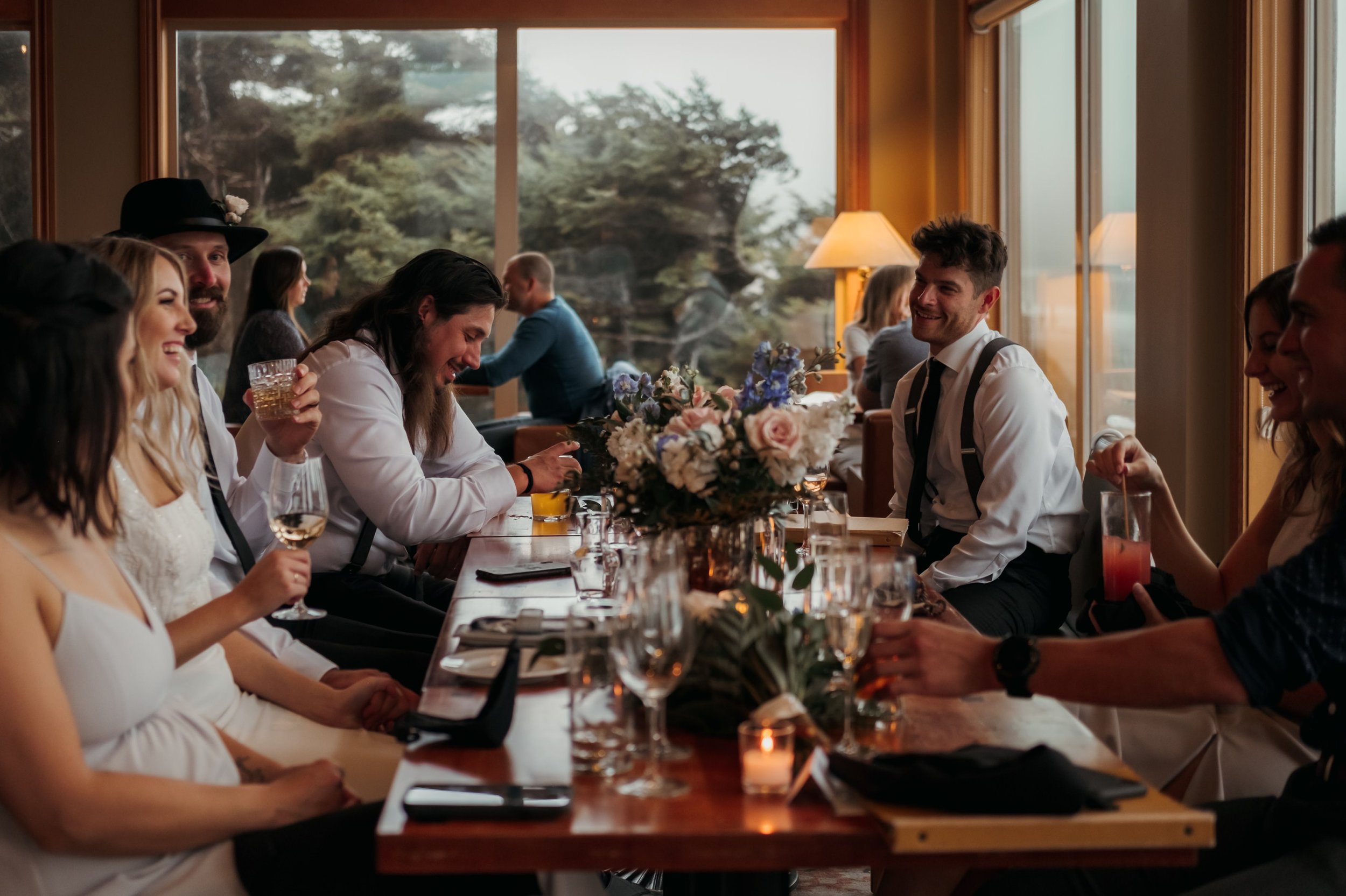  Intimate Rainy Day Tofino Wedding at the Pacific Sands Resort and Shore Pier Ceremony 