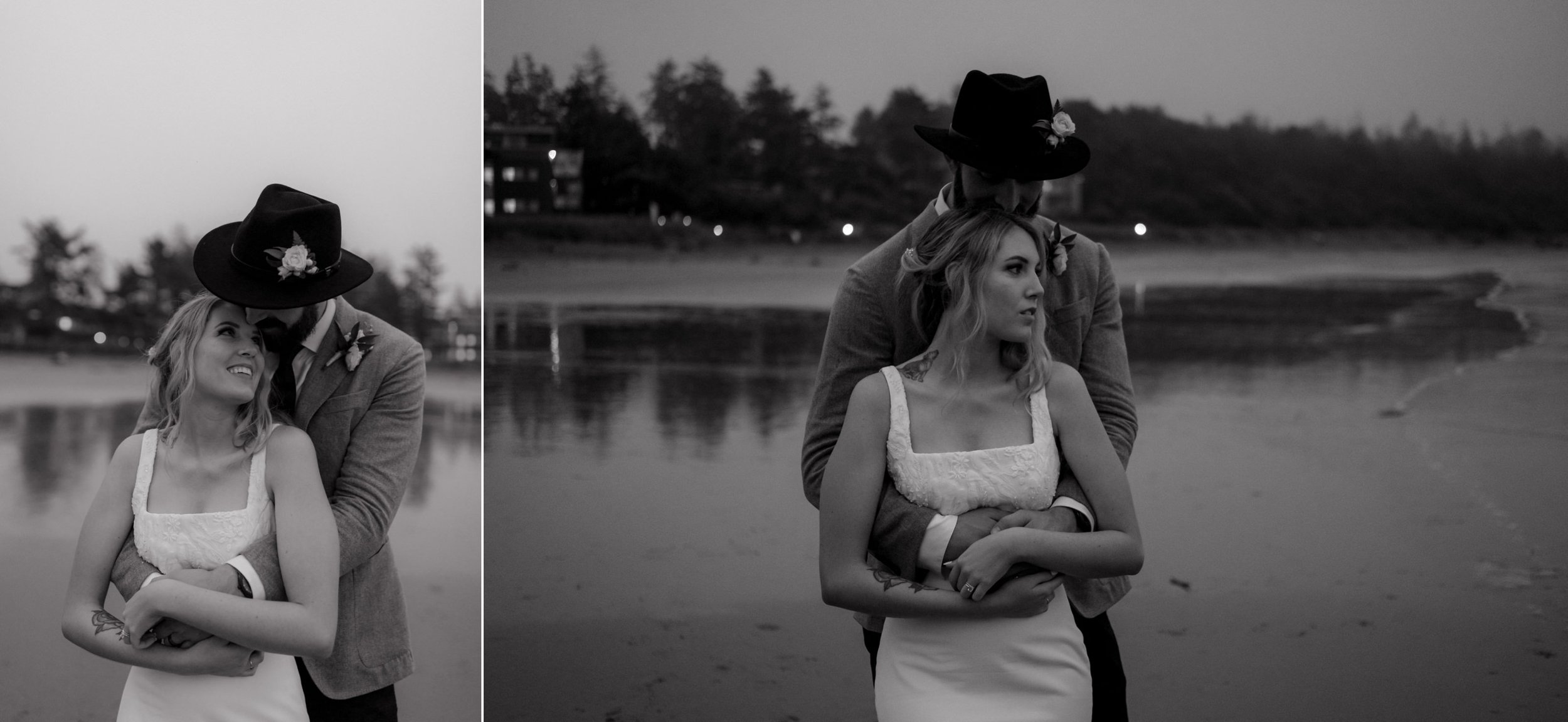  Intimate Rainy Day Tofino Wedding at the Pacific Sands Resort and Shore Pier Ceremony 