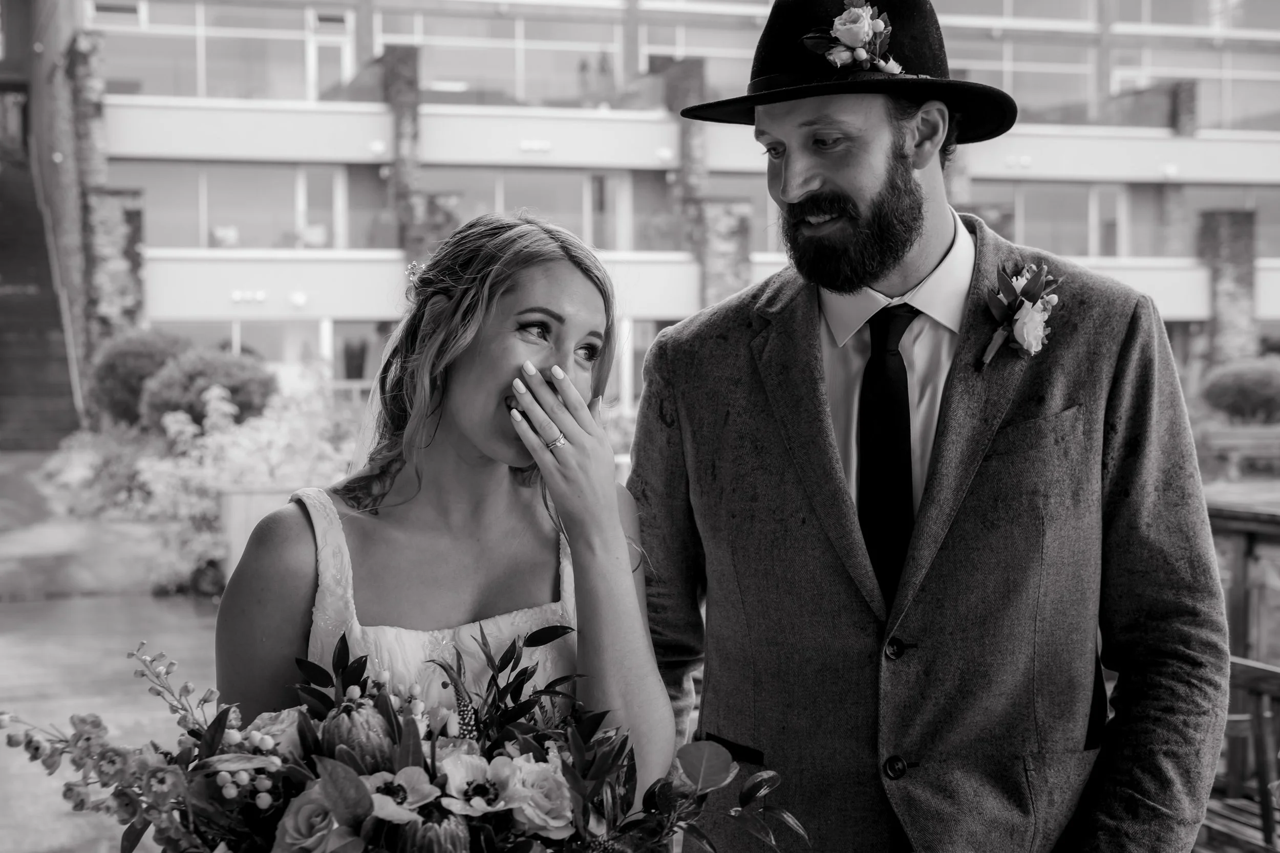  Intimate Rainy Day Tofino Wedding at the Pacific Sands Resort and Shore Pier Ceremony 