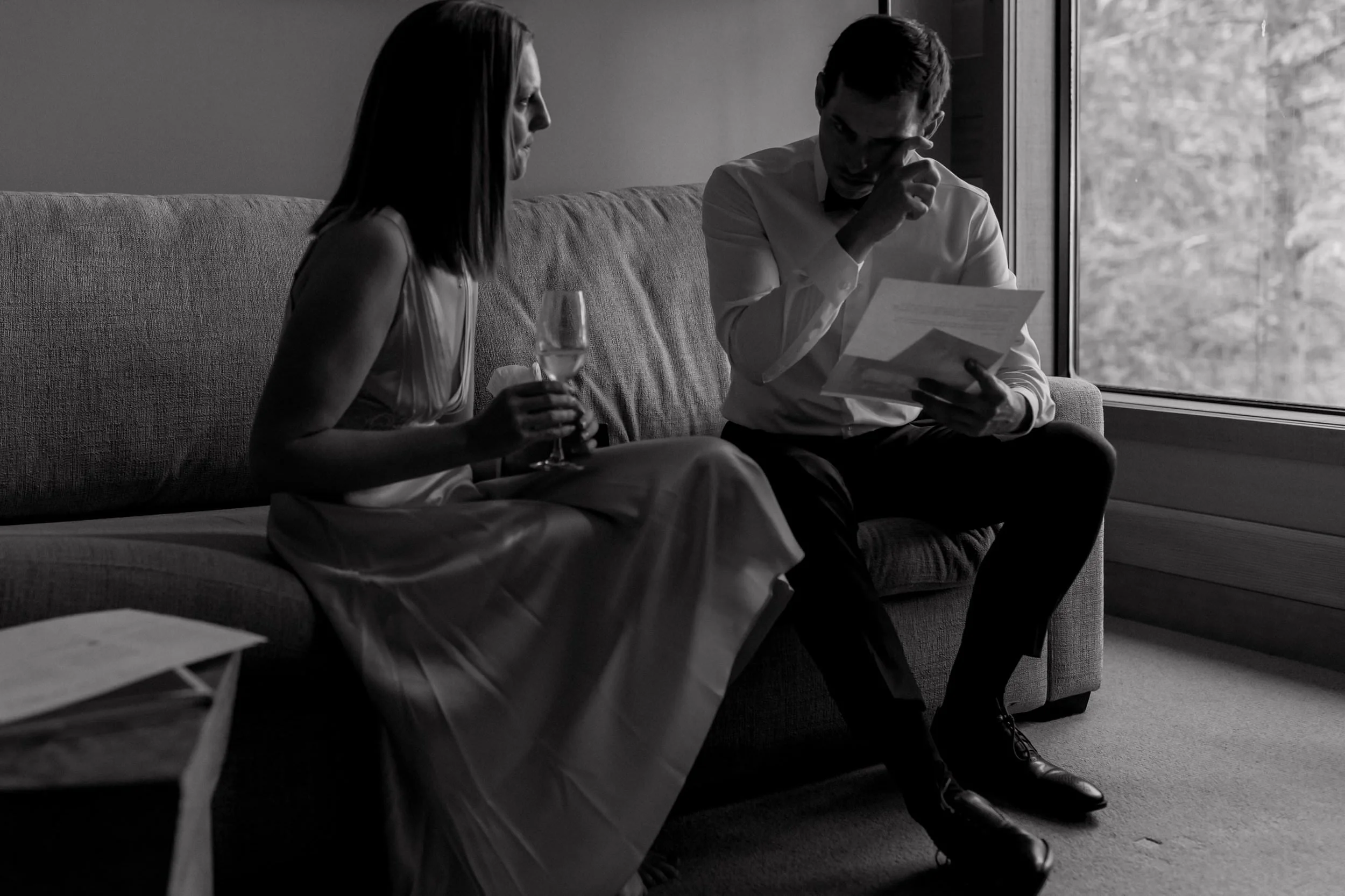  Tofino Elopement Photos at The Wickaninnish Inn on the Beach at Sunset and a ceremony in the rain forest 