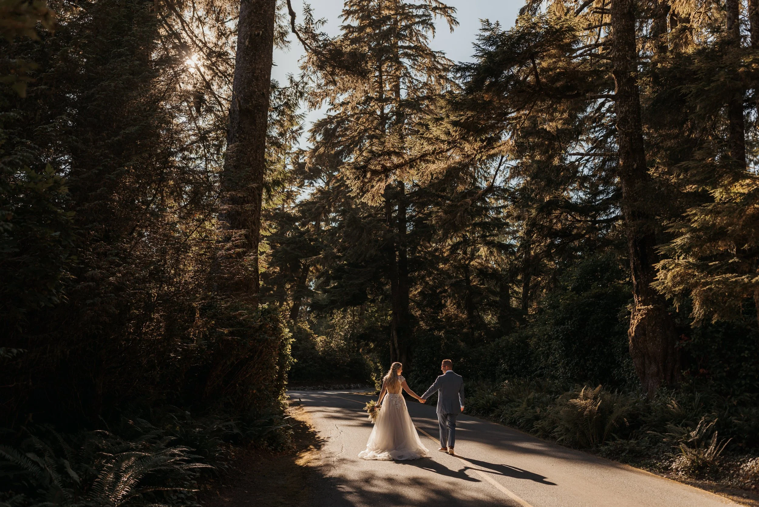  Golden Hour Sunset Elopement at the Wickaninnish Inn on Chesterman Beach 