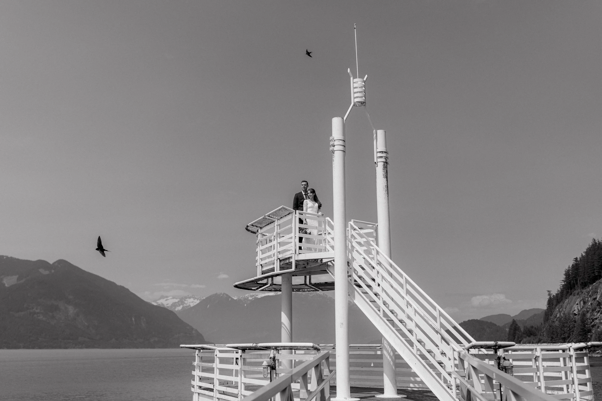  Kyla & Graham’s Elopement at Porteau Cove in Squamish, BC  