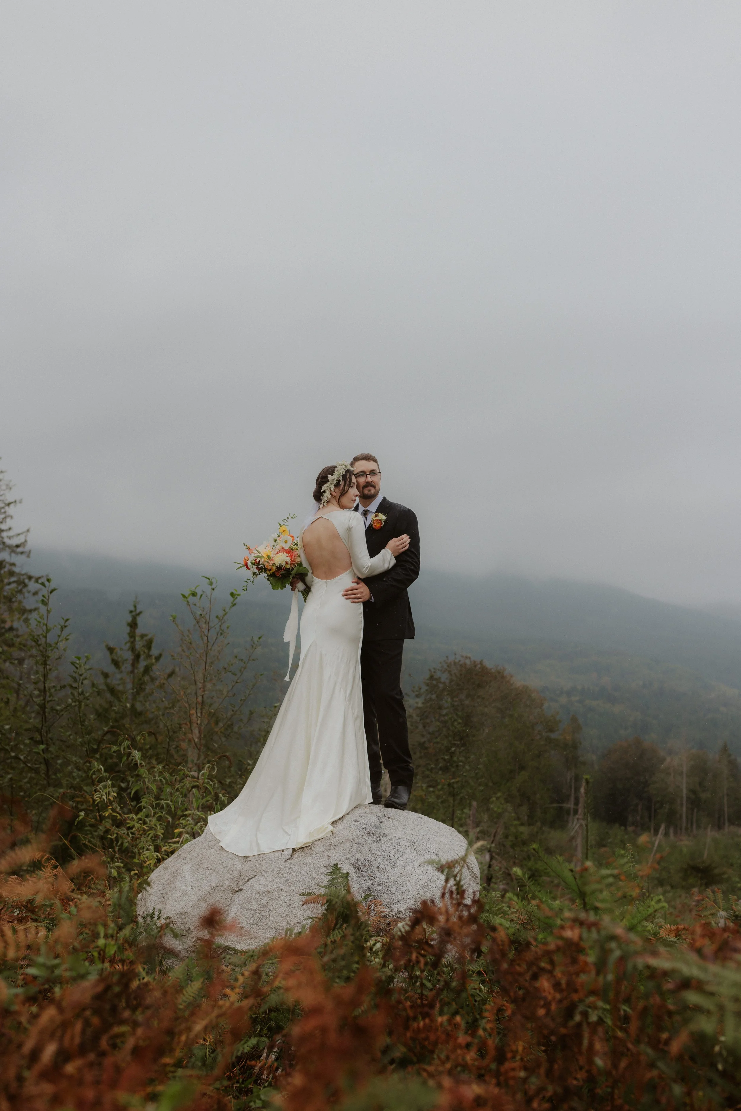 Vintage Sunshine Coast BC Home and Forest Elopement, Sunshine Coast BC Wedding Photographer, Jen + Brian Photo & Film 439.JPG