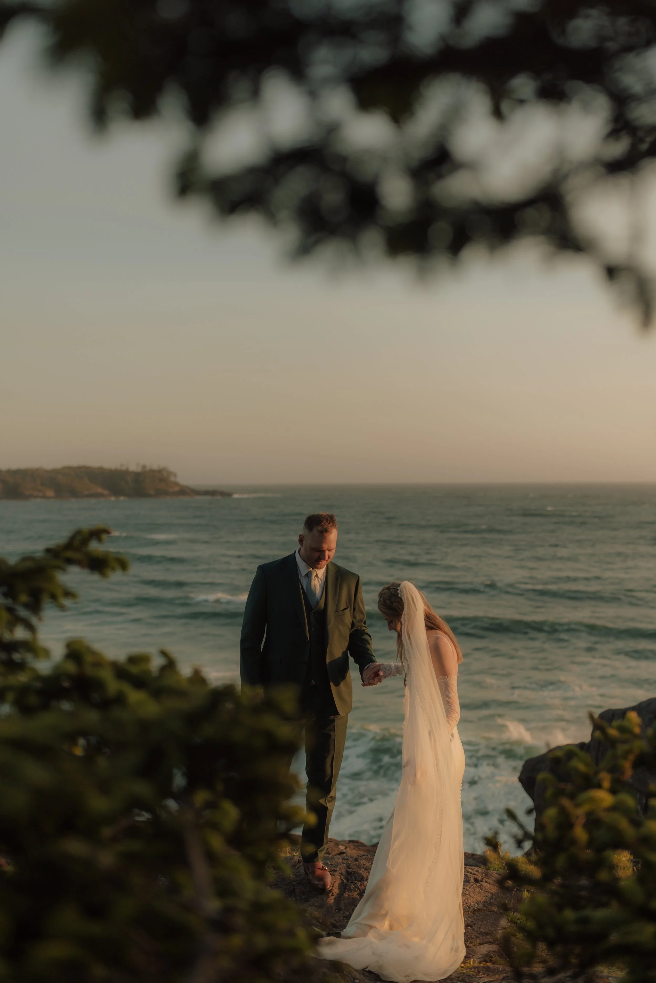Cox Bay Beach and Pettinger Point Golden Hour Elopement, Tofino Wedding Photographer, Jen & Brian, 1788.JPG