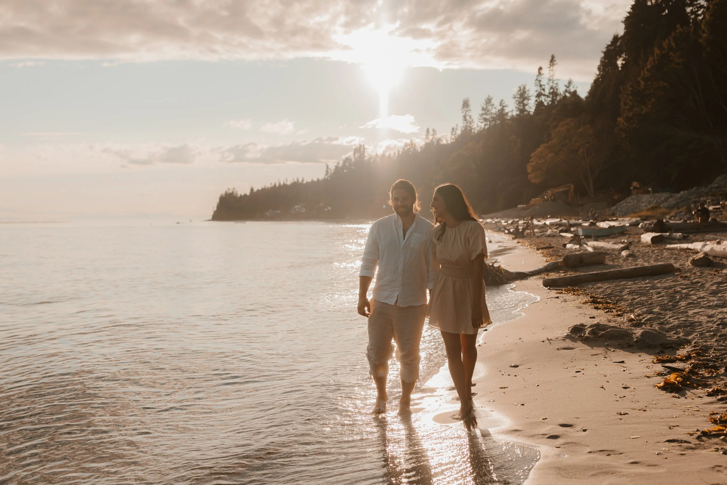 Gibsons Beach Golden Hour Engagement  Photos, Sunshine Coast Wedding Photographer,  Jen & Brian 296.JPG