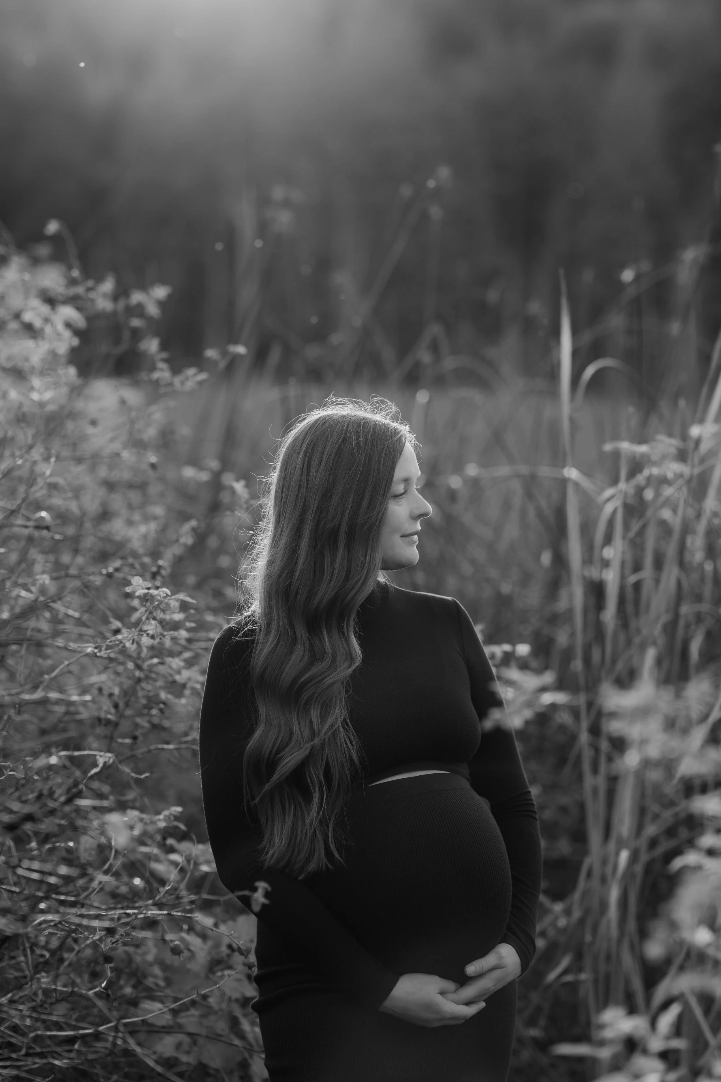 Sunshine Coast Maternity Photographer, Halfmoon Bay Maternity Beach Photos in the Sechelt Inlet,  Jen & Brian Photo & Film 013.JPG