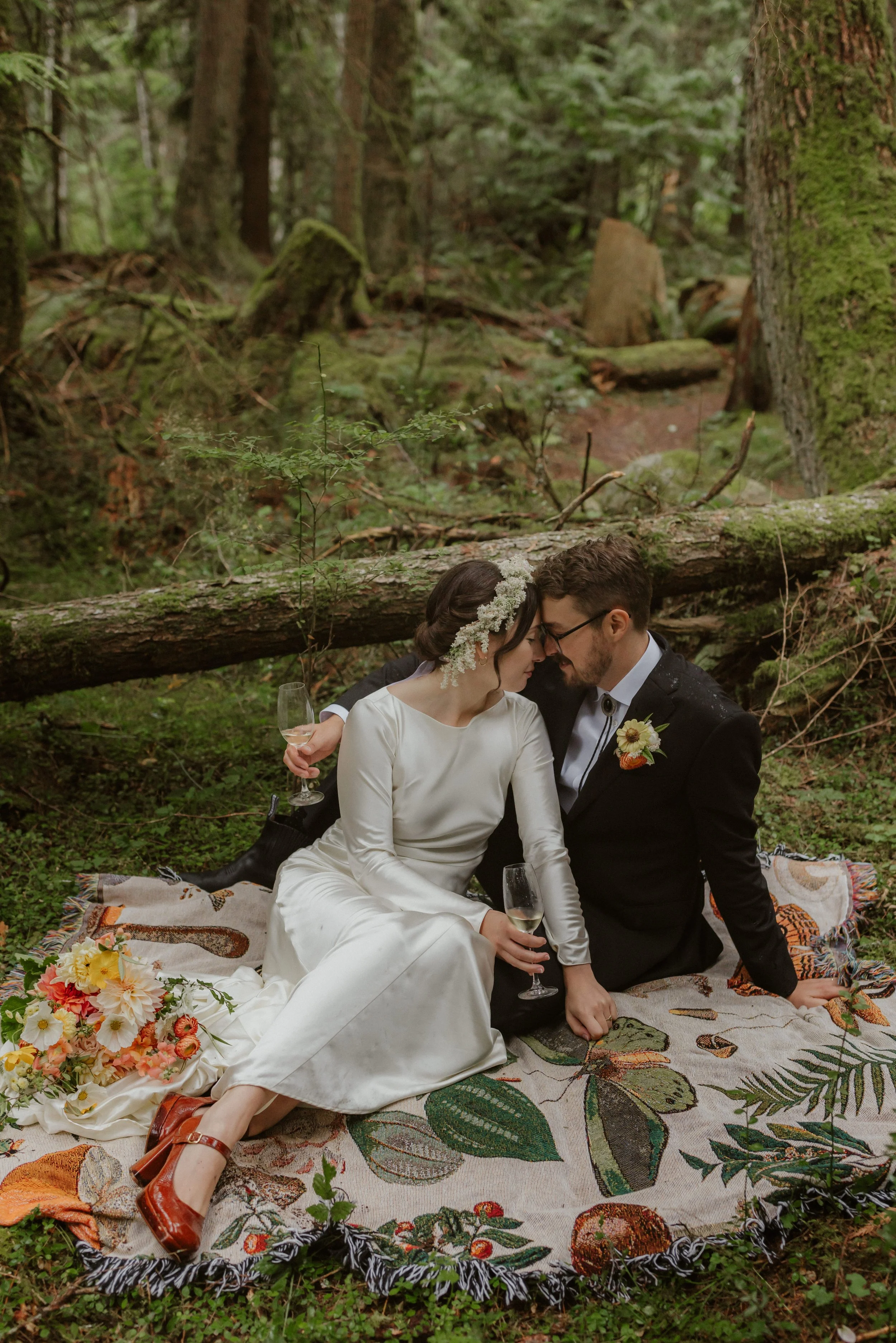 Vintage Sunshine Coast BC Home and Forest Elopement, Sunshine Coast BC Wedding Photographer, Jen + Brian Photo & Film 443.JPG