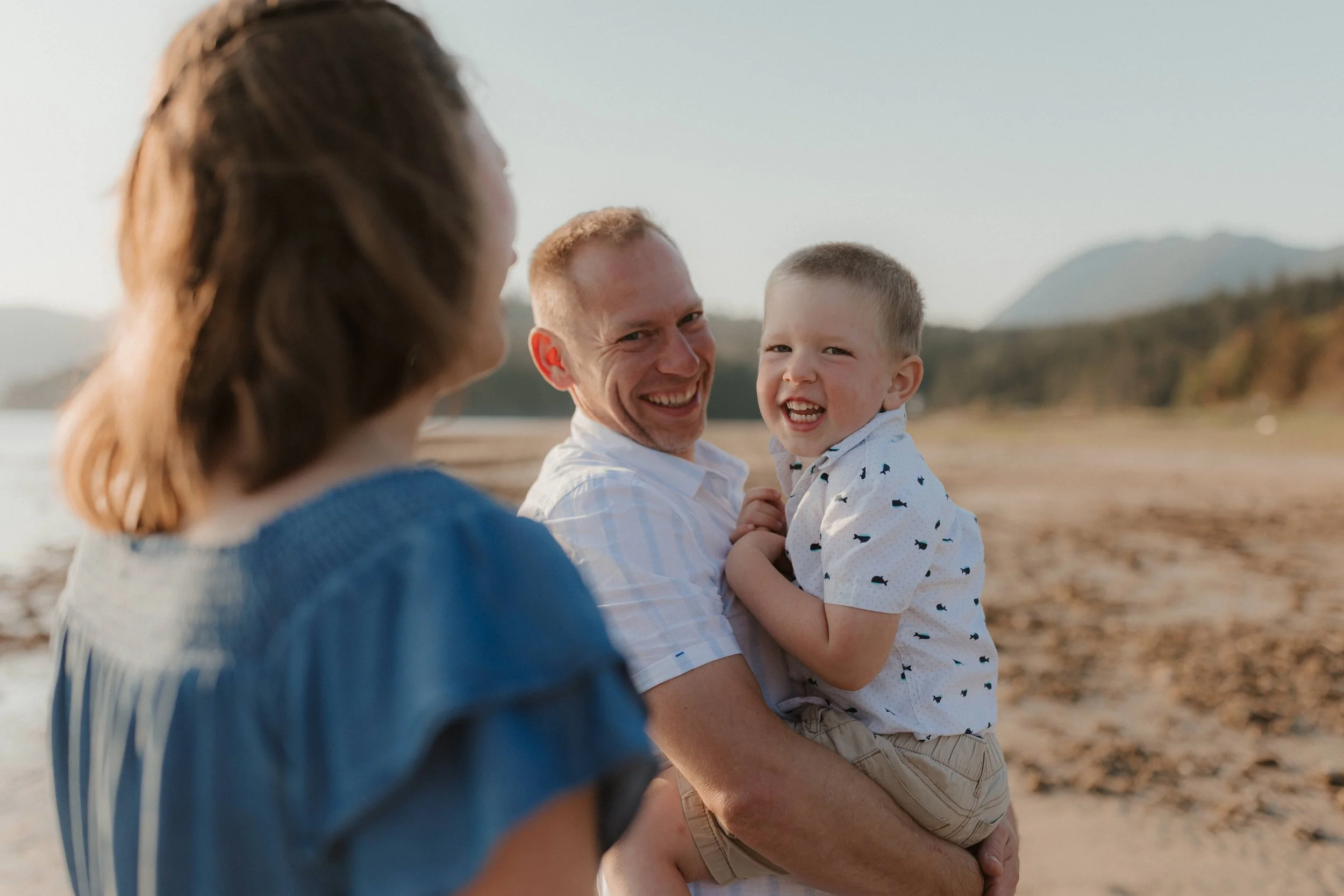 Sunshine Coast Family Photographer, Golden Hour Beach Family Photos in the Sechelt Inlet,  Jen & Brian Photo & Film 142.JPG