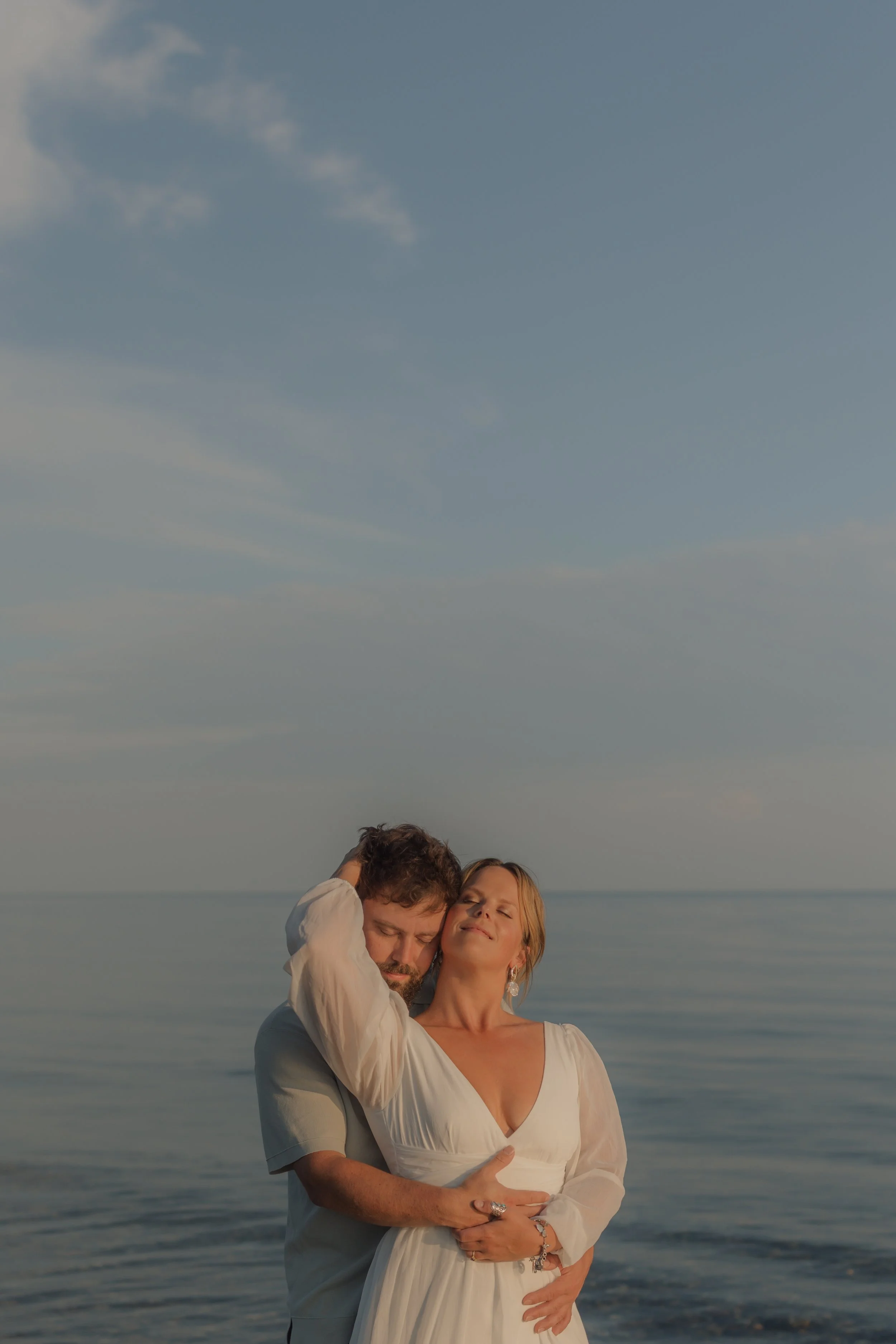 Sunshine Coast Engagement Photographer, Golden Hour Beach Engagement Photos Jen & Brian, 153.JPG
