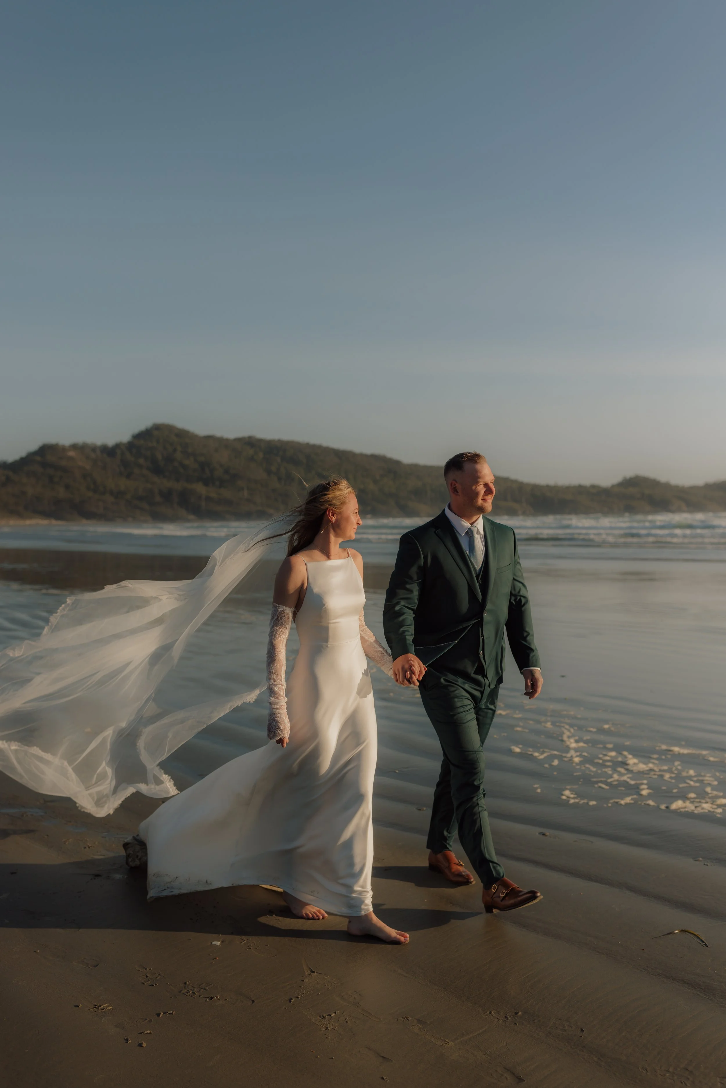 Cox Bay Beach and Pettinger Point Golden Hour Elopement, Tofino Wedding Photographer, Jen & Brian, 1604.JPG