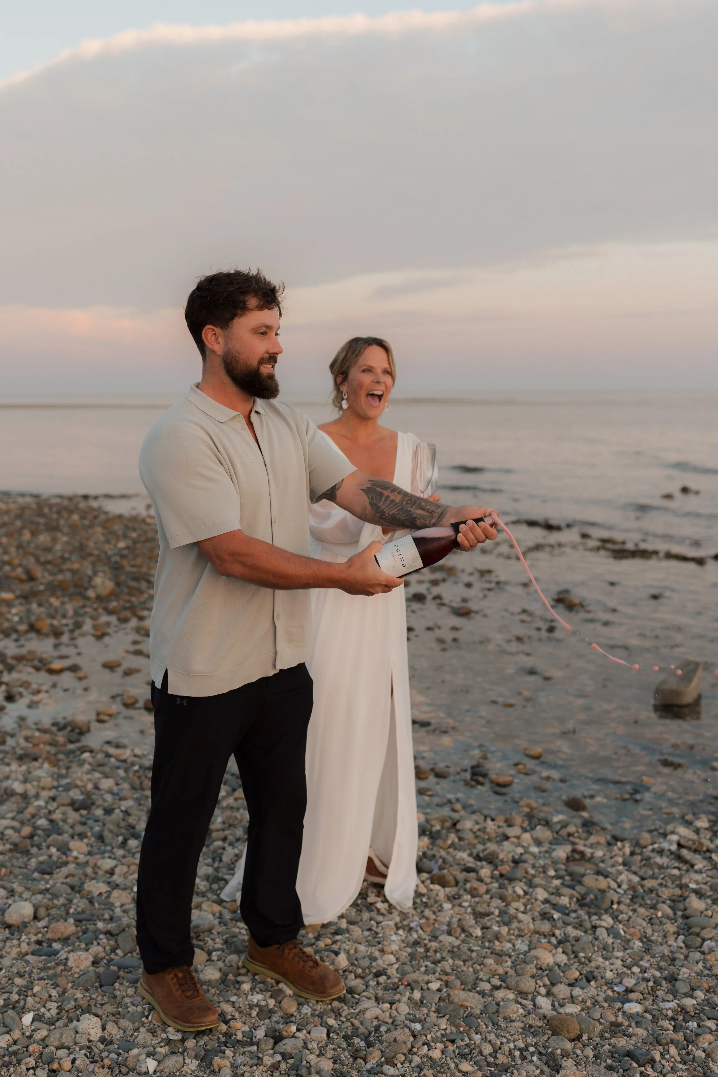 Sunshine Coast Engagement Photographer, Golden Hour Beach Engagement Photos Jen & Brian, 166.JPG