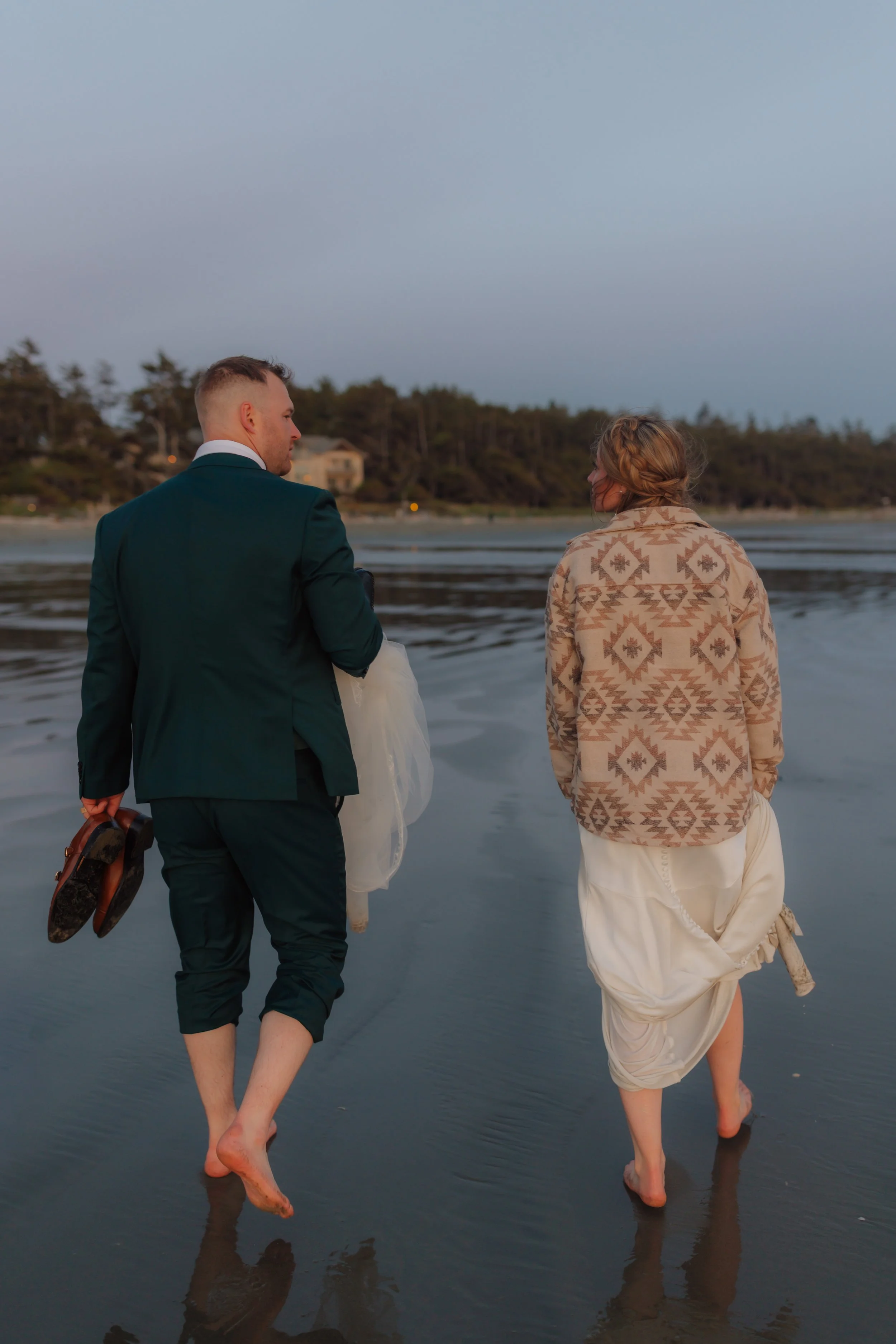 Cox Bay Beach and Pettinger Point Golden Hour Elopement, Tofino Wedding Photographer, Jen & Brian, 1890.JPG