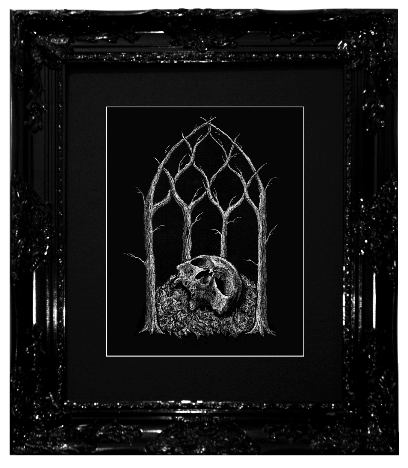 Dylan Garrett Smith Unholy are the Ghosts XVX framed.jpg