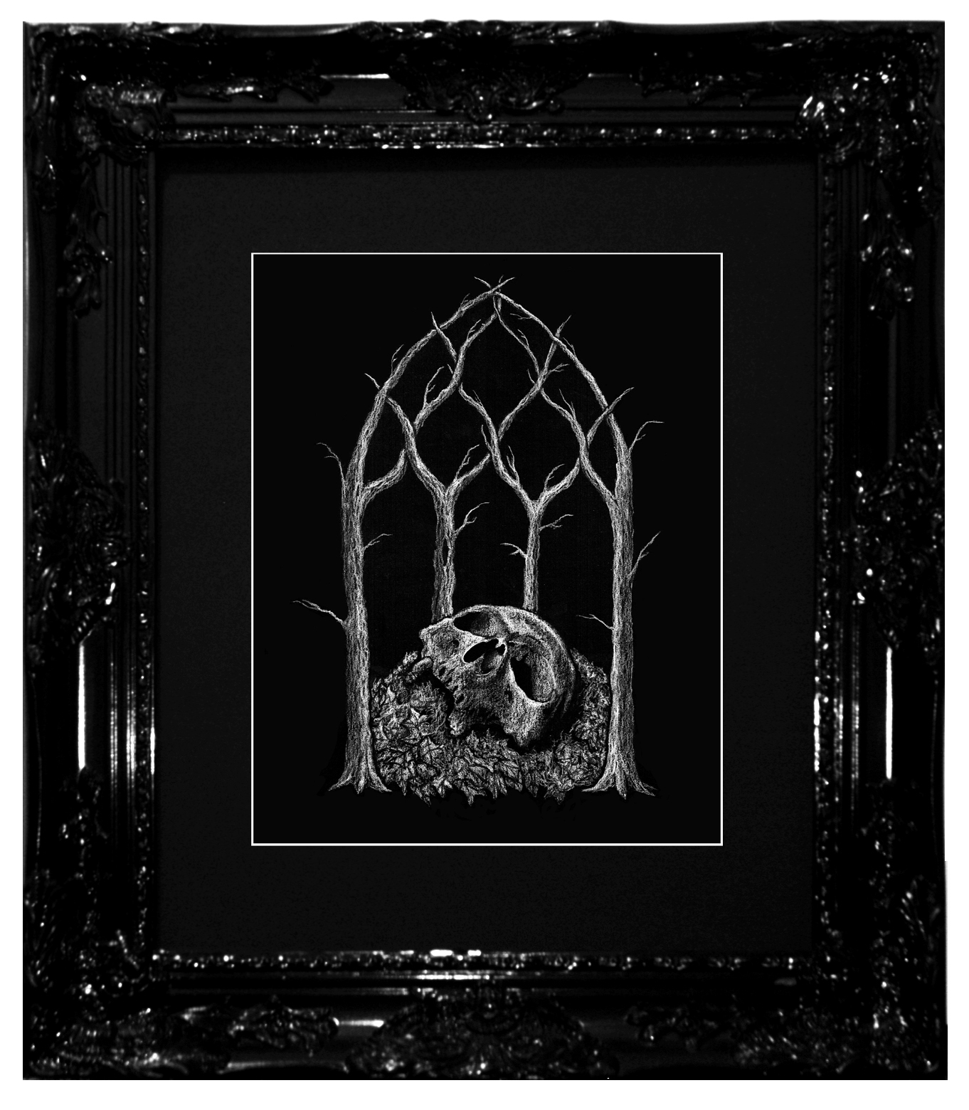 Dylan Garrett Smith Unholy are the Ghosts XVX framed.jpg