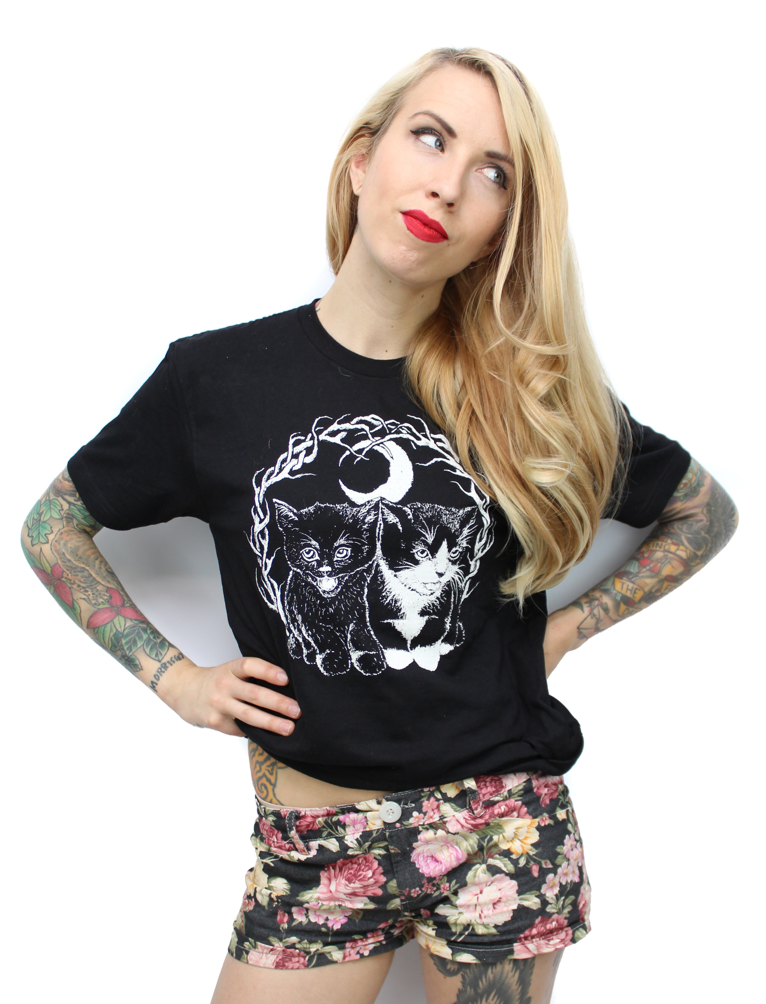 kitten lady shirt