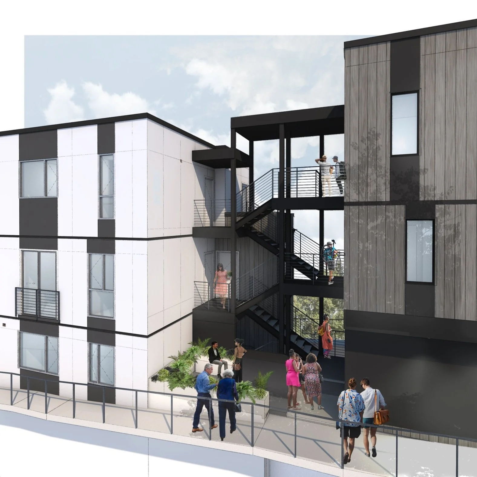 Balancing Infill Renovation Panel Apartment photo