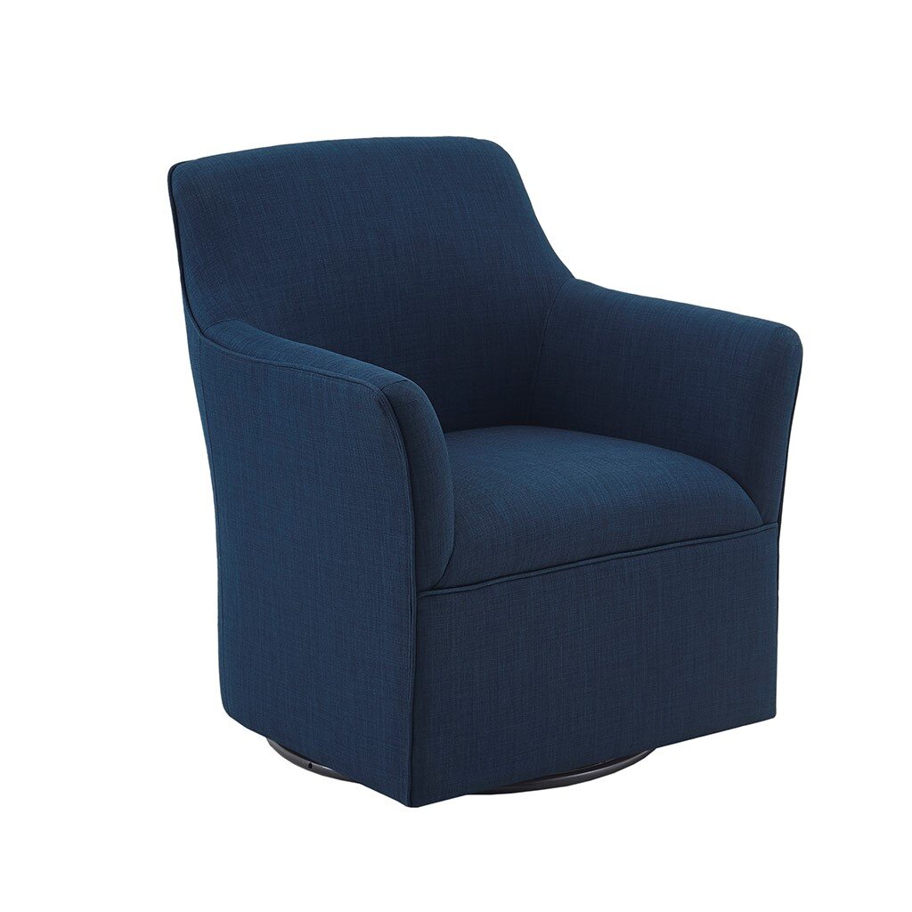 navy swivel glider