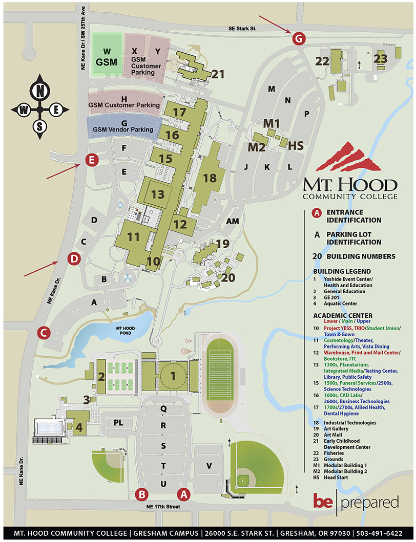 Mhcc Campus Map Gresham Saturday Market At Mhcc