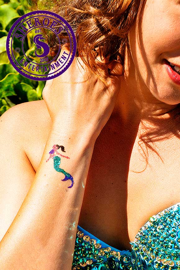 Glitter Tattoos  Caroline Young  Artist