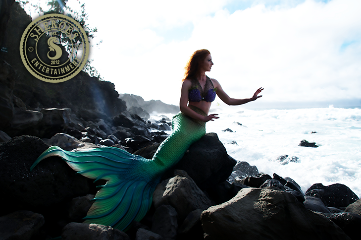 Catalina Mermaid as Little Mermaid on Rocks 2.png