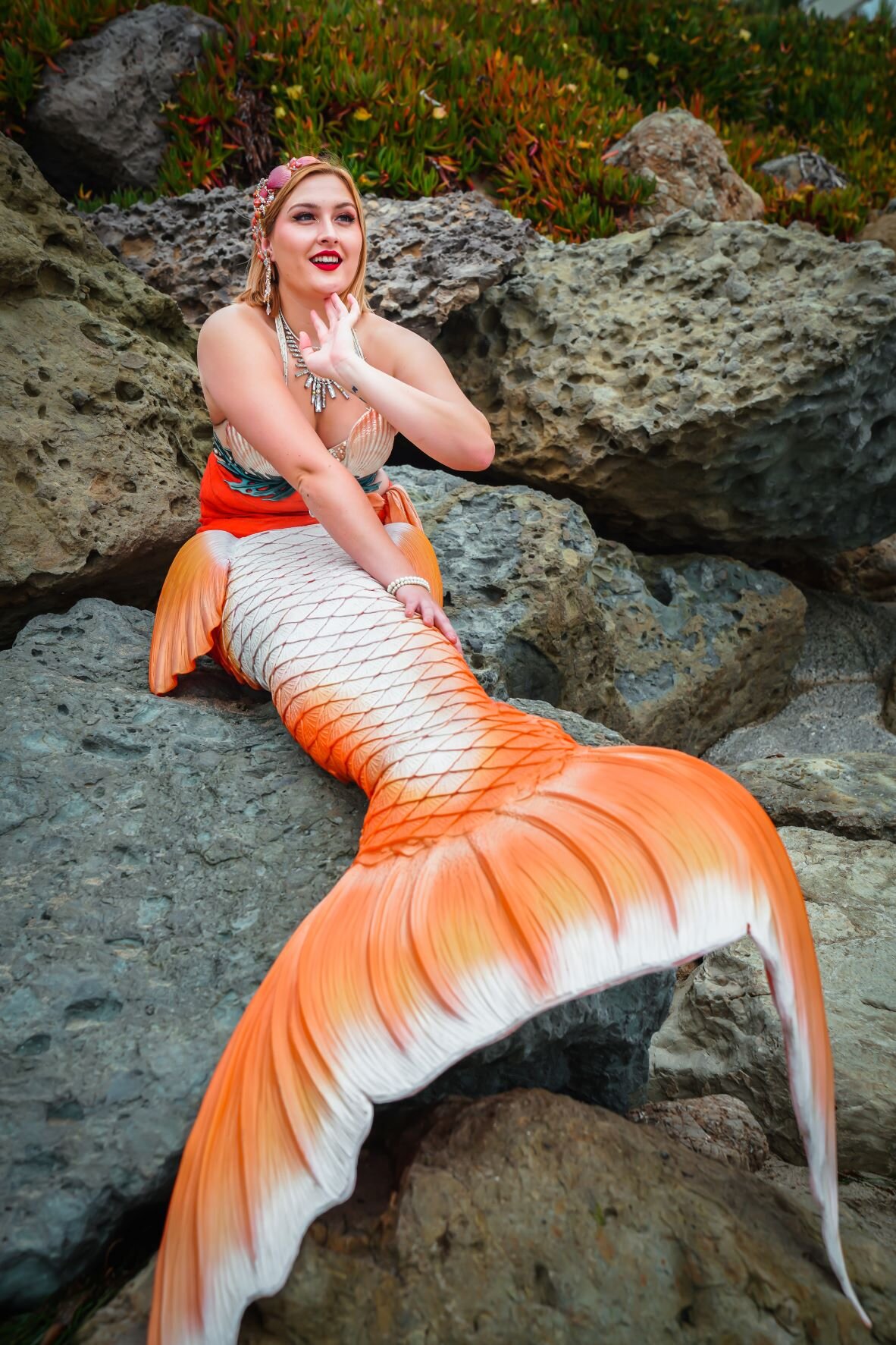 Meet Mermaid Orielle - A bubbly and fun professional mermaid entertainer in Orange CA. — Sheroes Entertainment