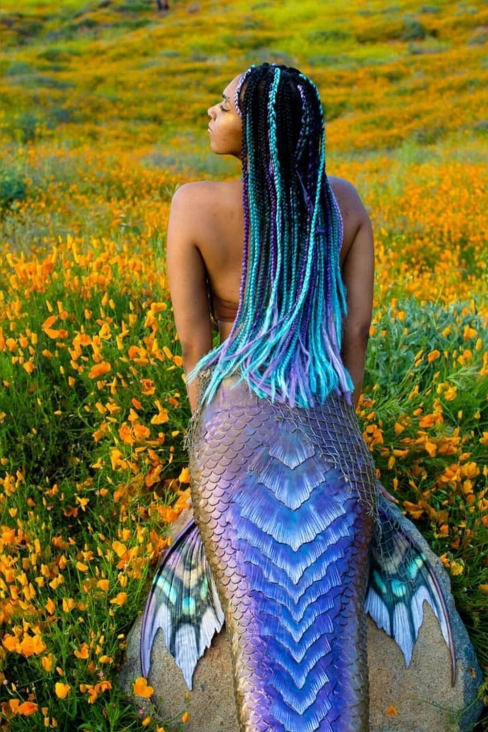 Hire a Black Professional Mermaid Entertainer in Los Angeles ...