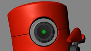 Curious Lil' Red Bot