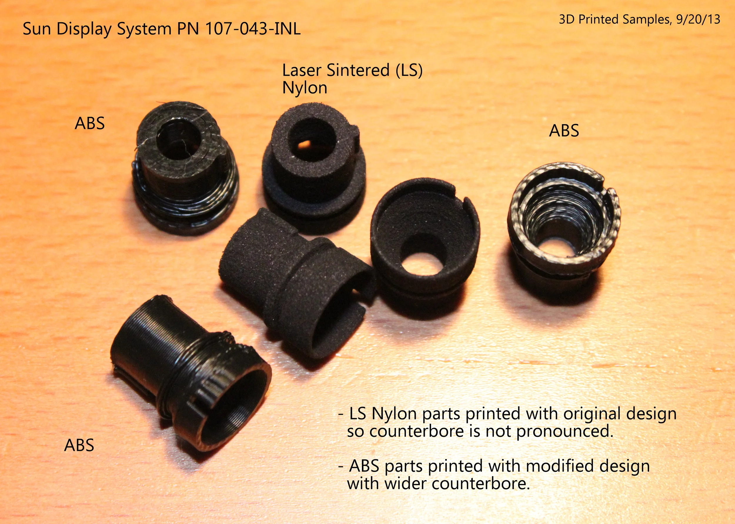 Bulb socket samples