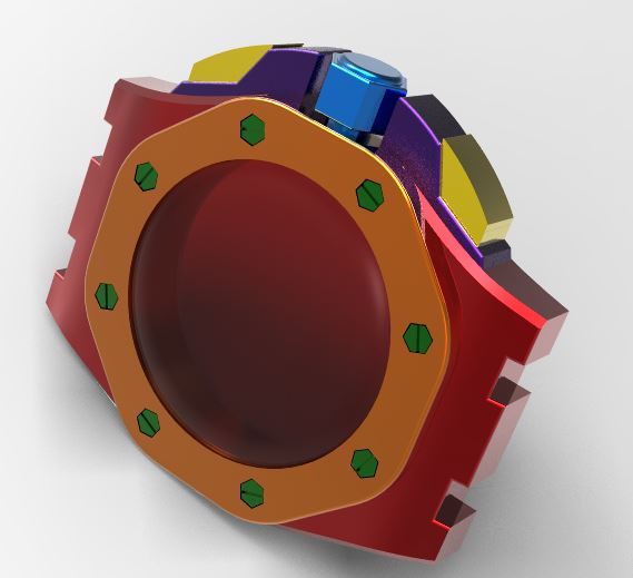 Keyshot Rendering of 3D model