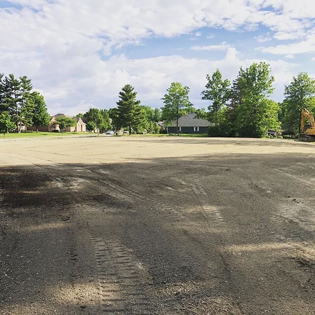 Soil amendments and fine grading complete! Ready for some seeding! #seeding #marysvilleohio #grading #landscape #landscapeconstruction