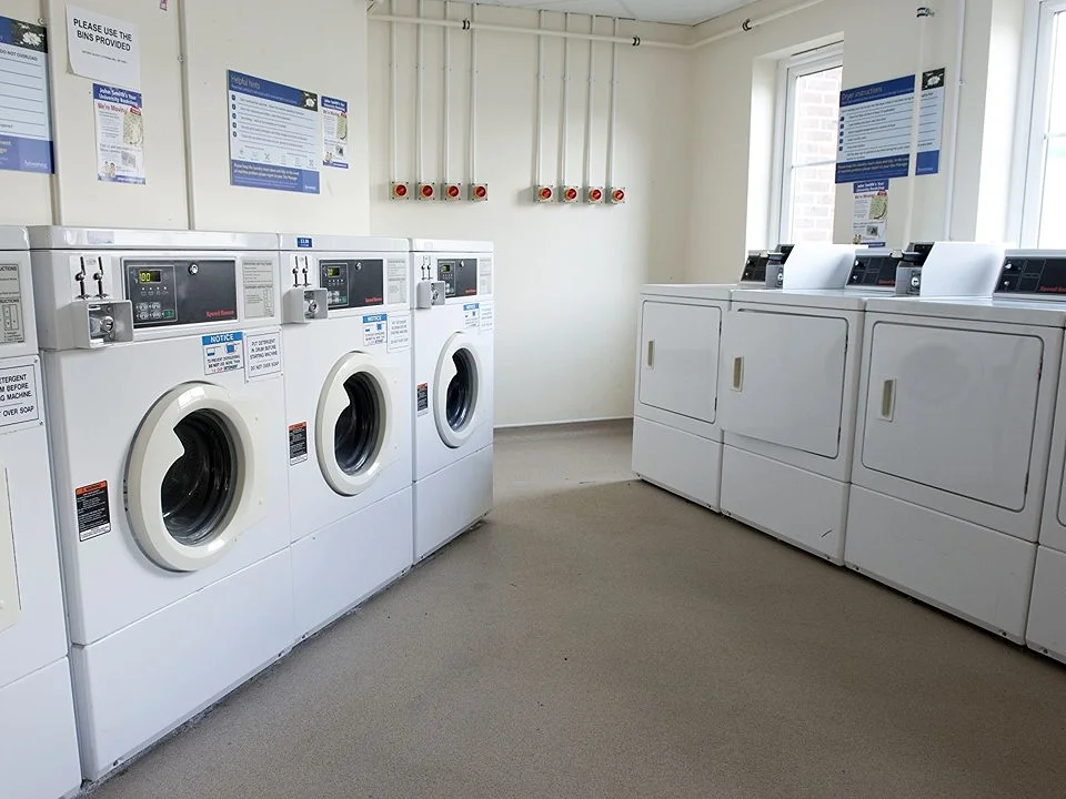 A good laundry set up is all it needs.
