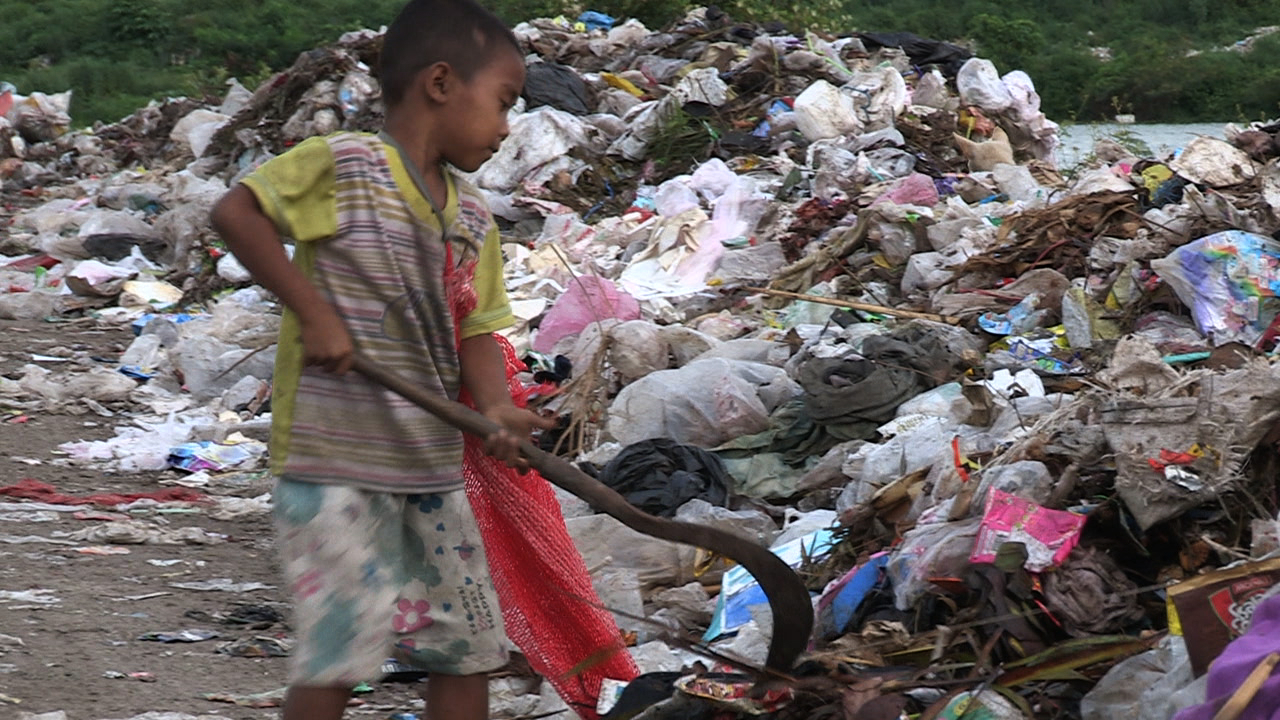 Many of these children have no idea of life outside the garbage dump