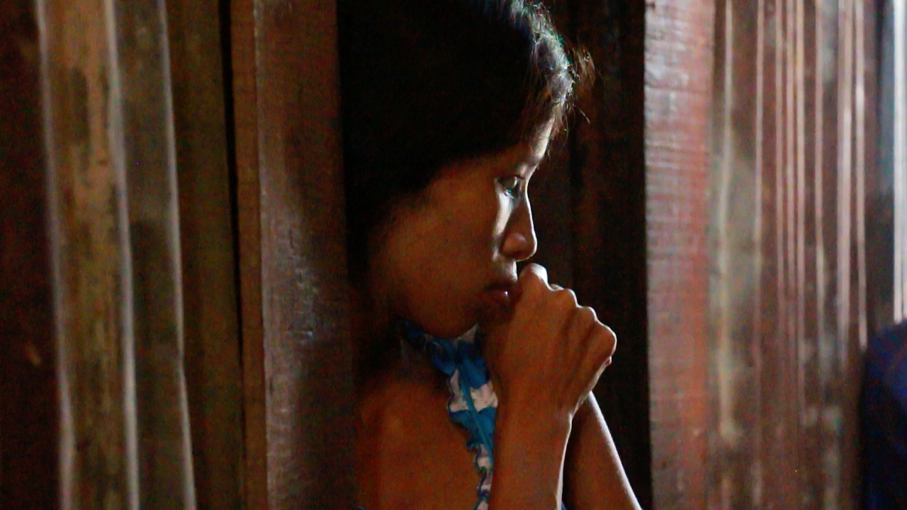 Along the old railway line. Phnom Penh, Cambodia