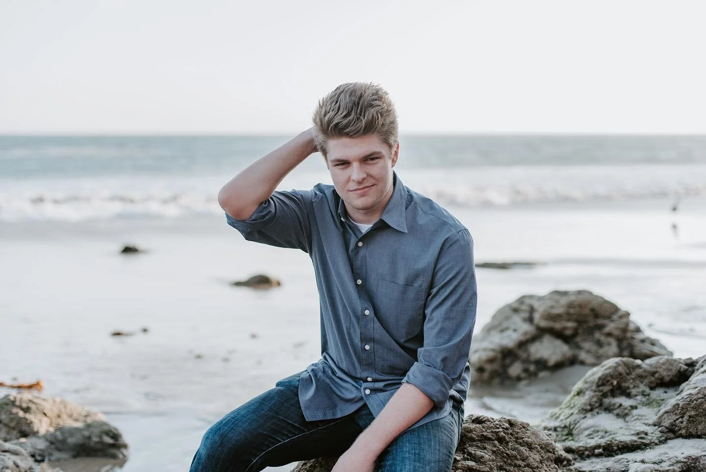 Senior photos look a little different this year and I&rsquo;m here for it! This guy has never taken professional photos before... but I don&rsquo;t believe that for one minute!
.
.
.
.
#seniorpictures #senioryear #classof2021 #malibu #highschool #pho